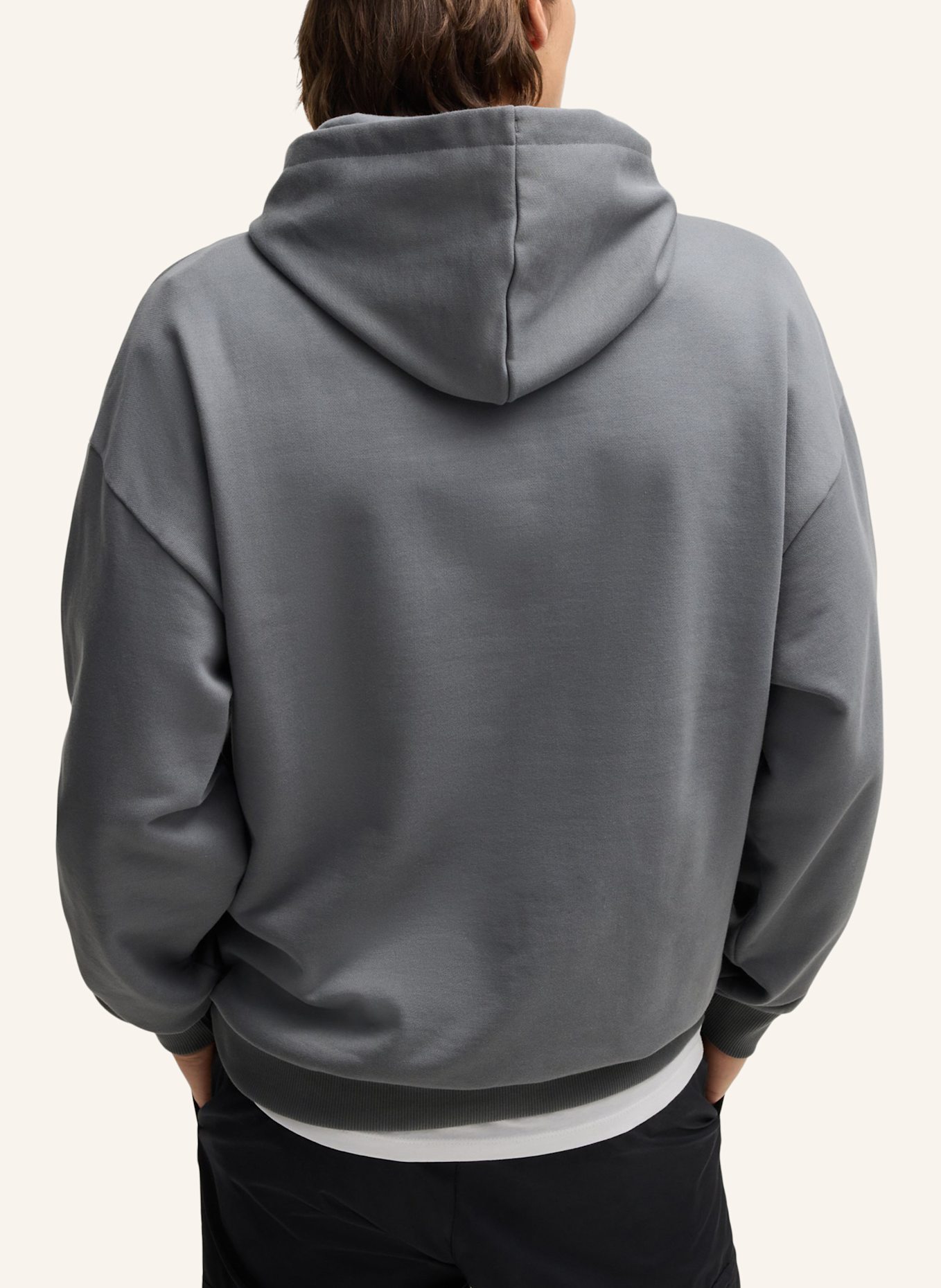 HUGO Hoodie DITCHLE: HELLGRAU