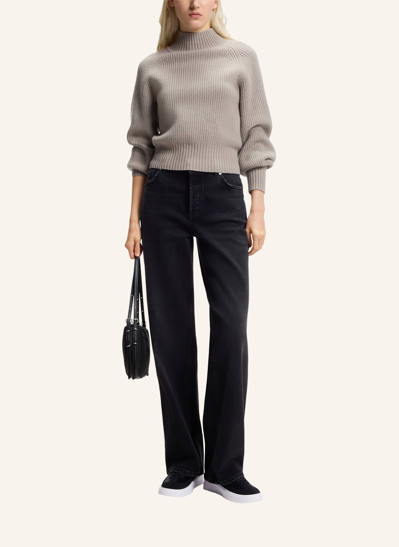 HUGO Turnschuh LYZZ_TENN_STSD: SCHWARZ