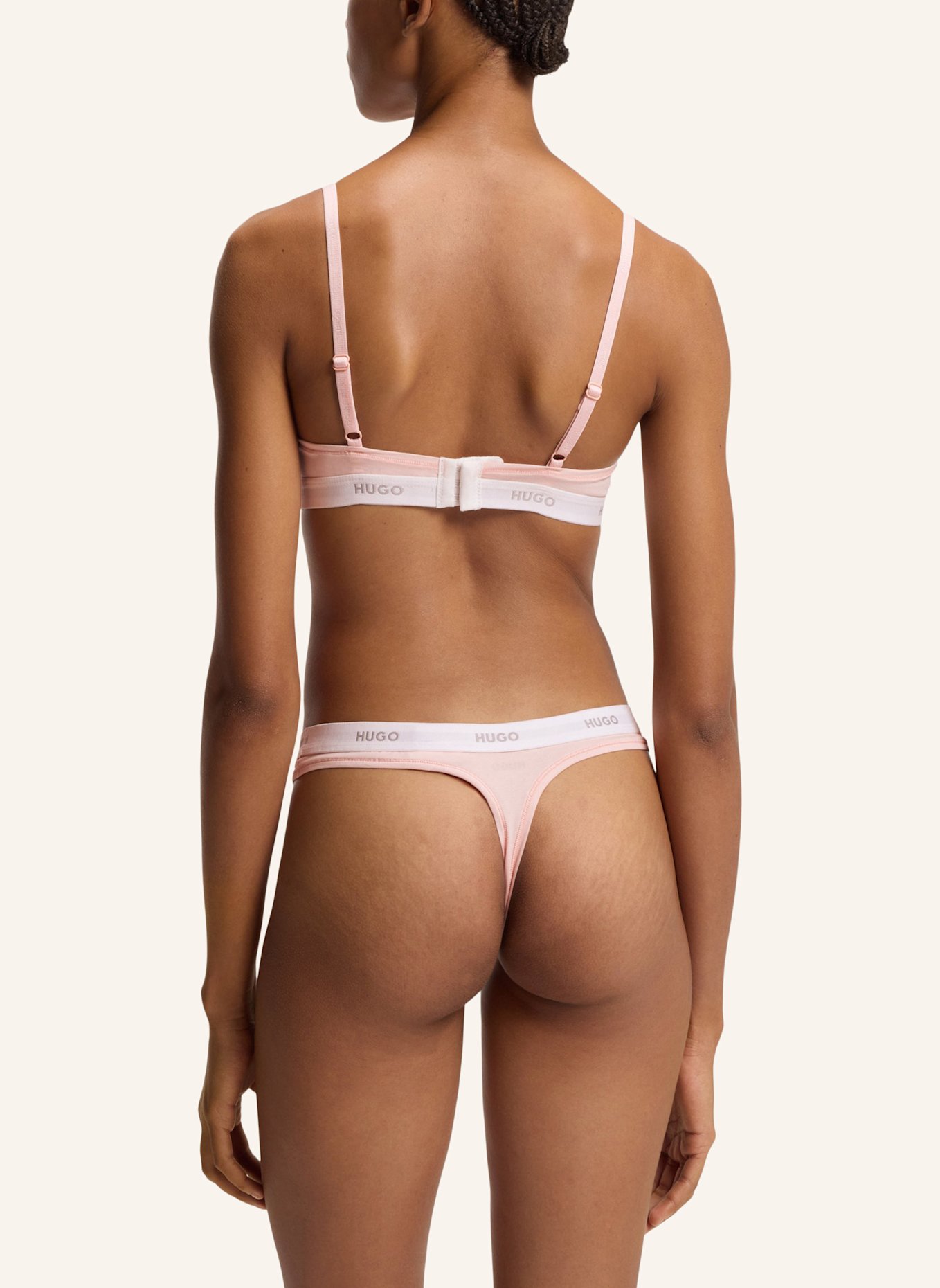 HUGO Slip HUGO ID THONG: HELLROSA