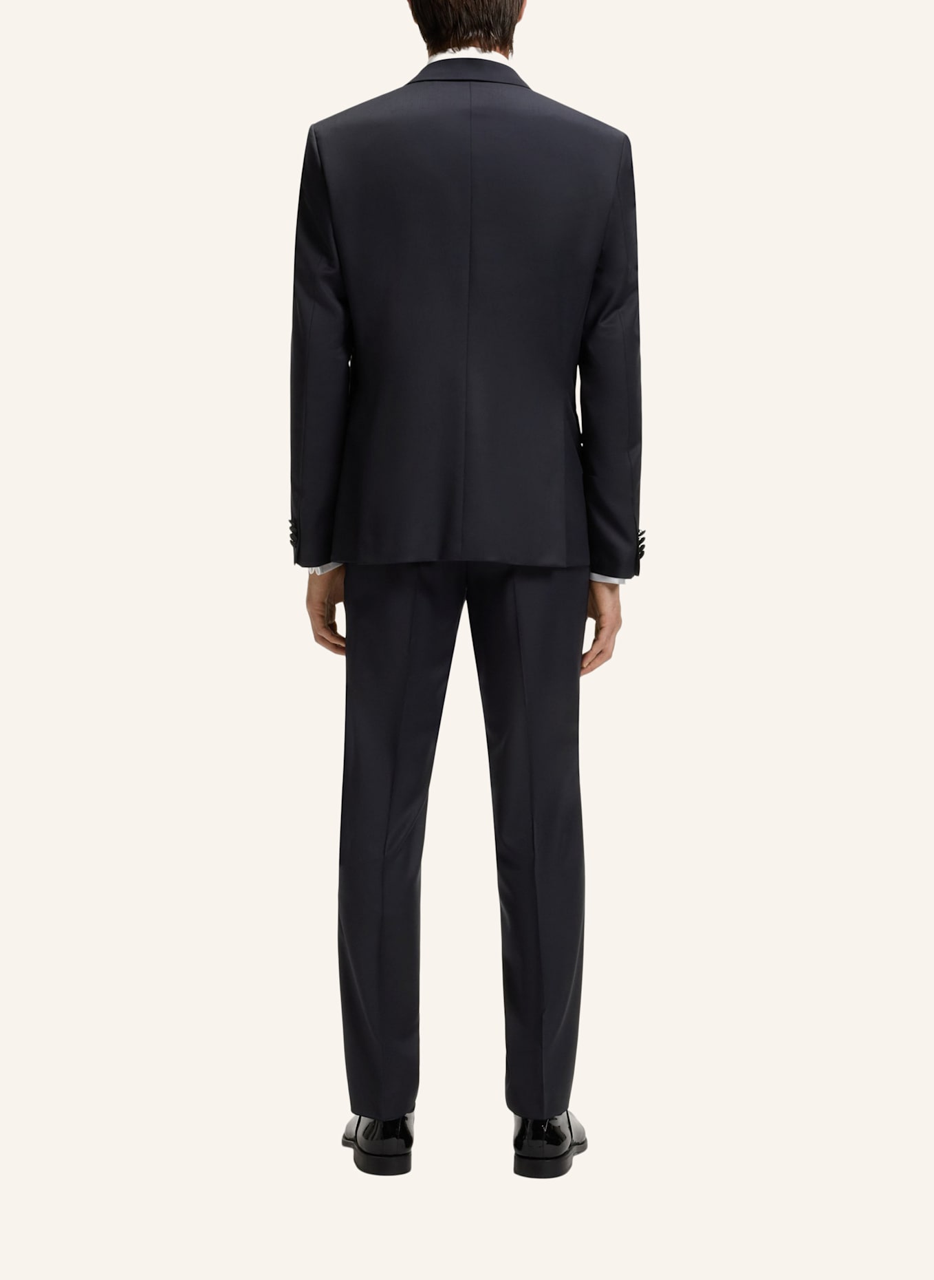 BOSS Smoking-Sakko HUGE Slim Fit: DUNKELBLAU