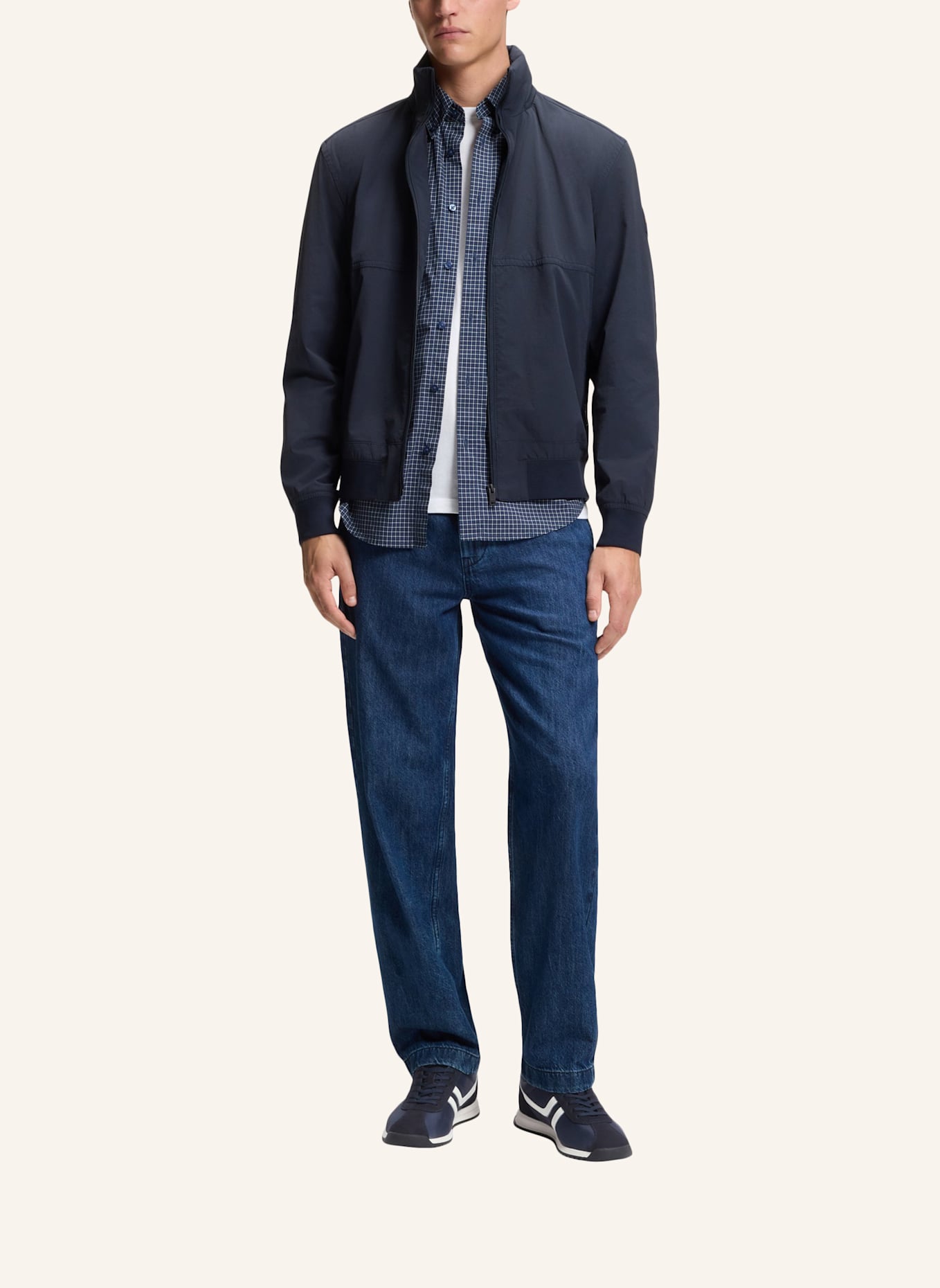 BOSS Sneaker ZAYN_LOWP_NYMI: DUNKELBLAU