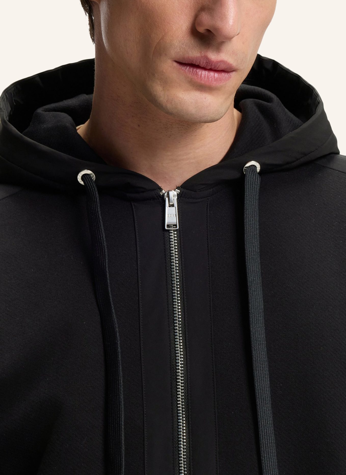 BOSS Sweatshirt C-SPENCE 10 Regular Fit: SCHWARZ