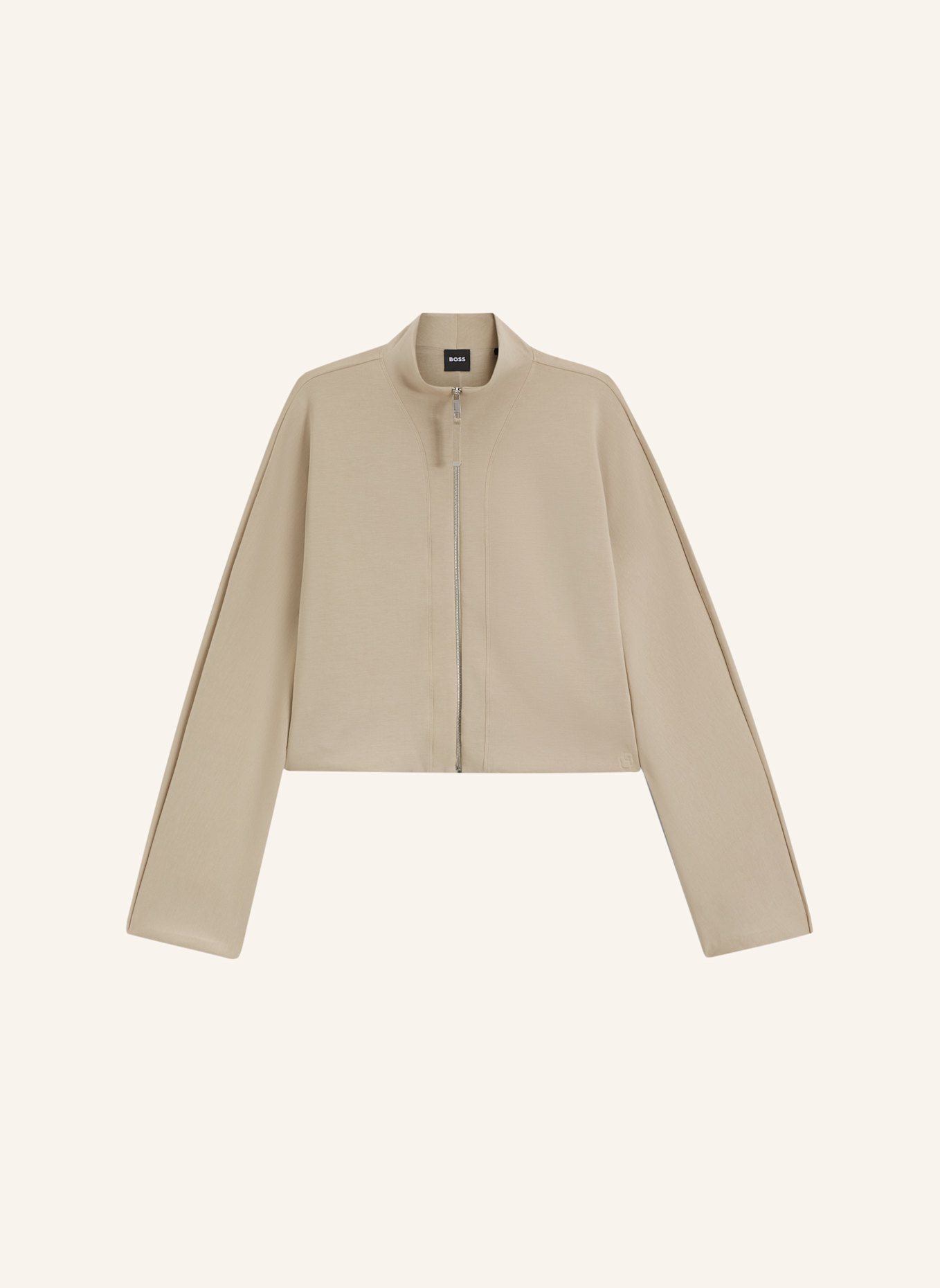 BOSS Sweatshirt EBESYA: BEIGE