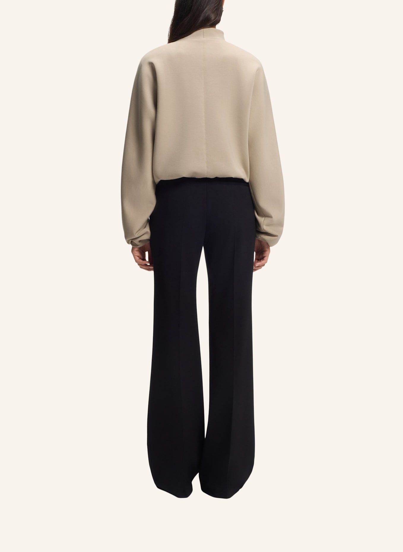 BOSS Sweatshirt EBESYA: BEIGE