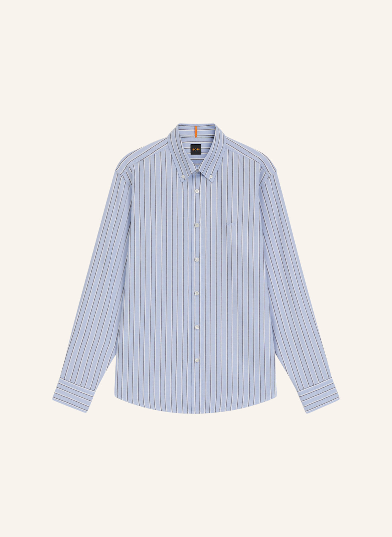 BOSS Casual Hemd RICOPLUS_M Regular Fit: BLAU