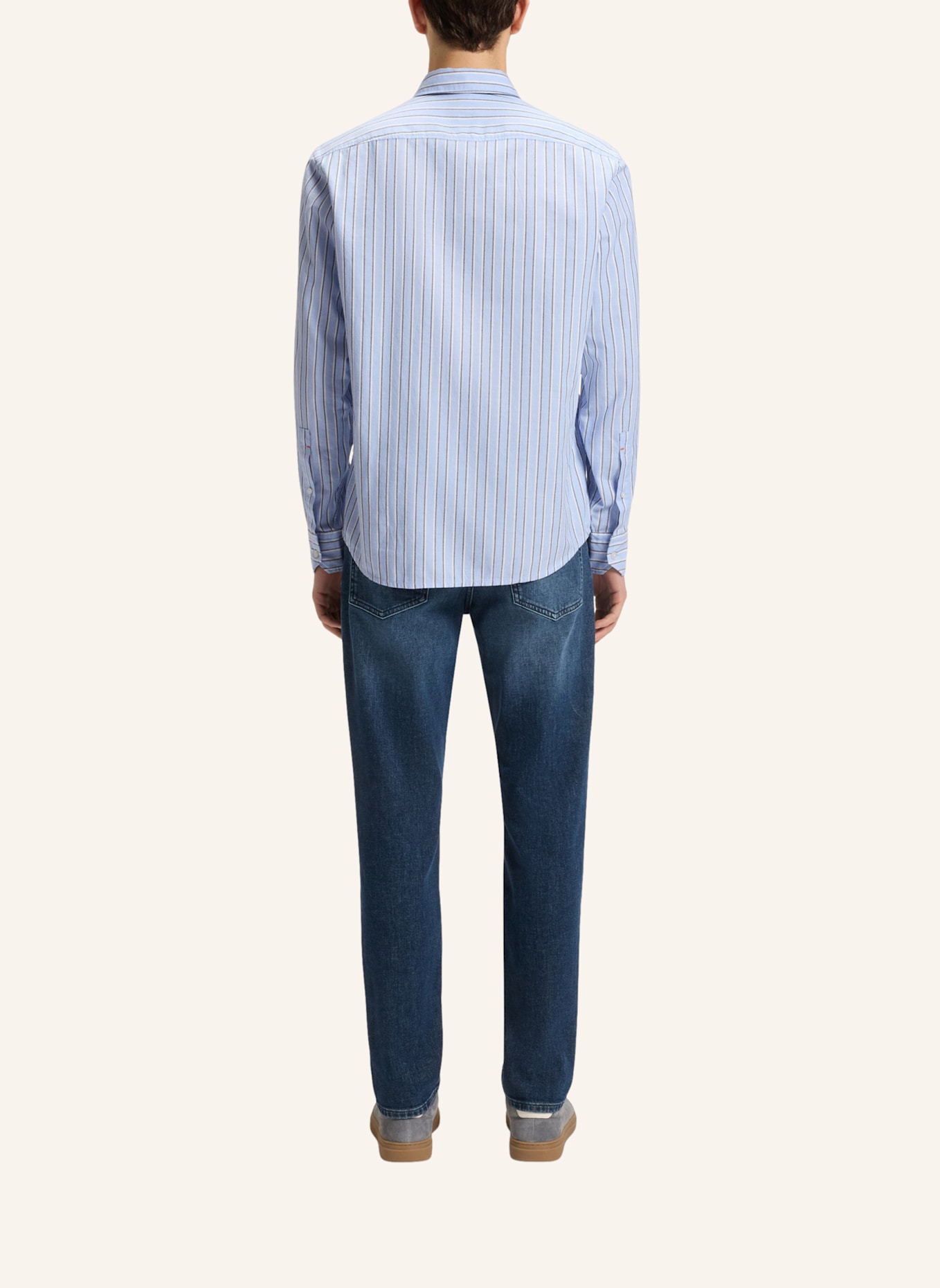 BOSS Casual Hemd RICOPLUS_M Regular Fit: BLAU