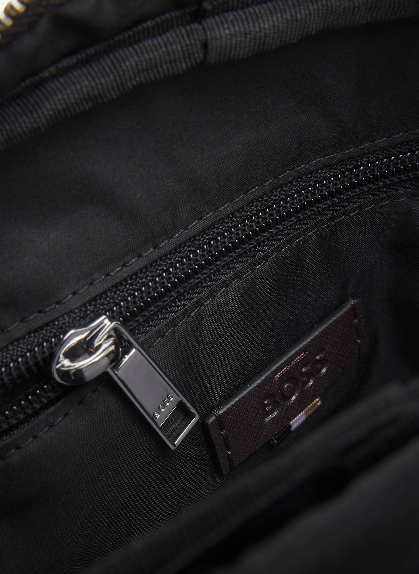 BOSS Reporter ZAIR_NS ZIP: DUNKELBRAUN