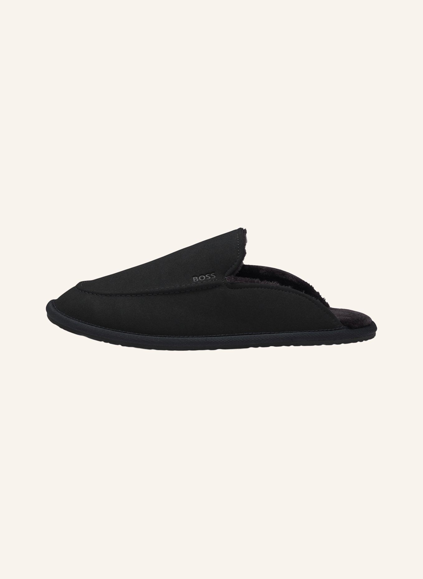 BOSS Casual Slipper HOME_MULE_MSFR: SCHWARZ