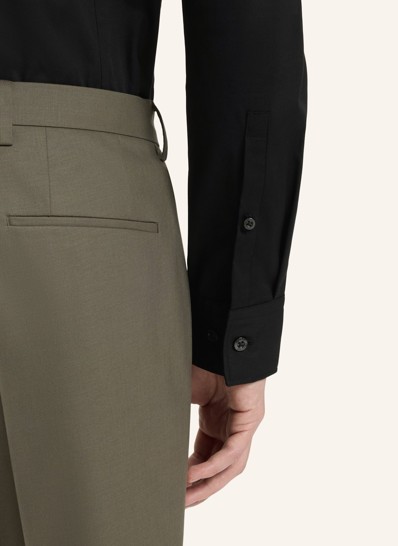 HUGO Business Hemd ERMO Slim Fit: SCHWARZ