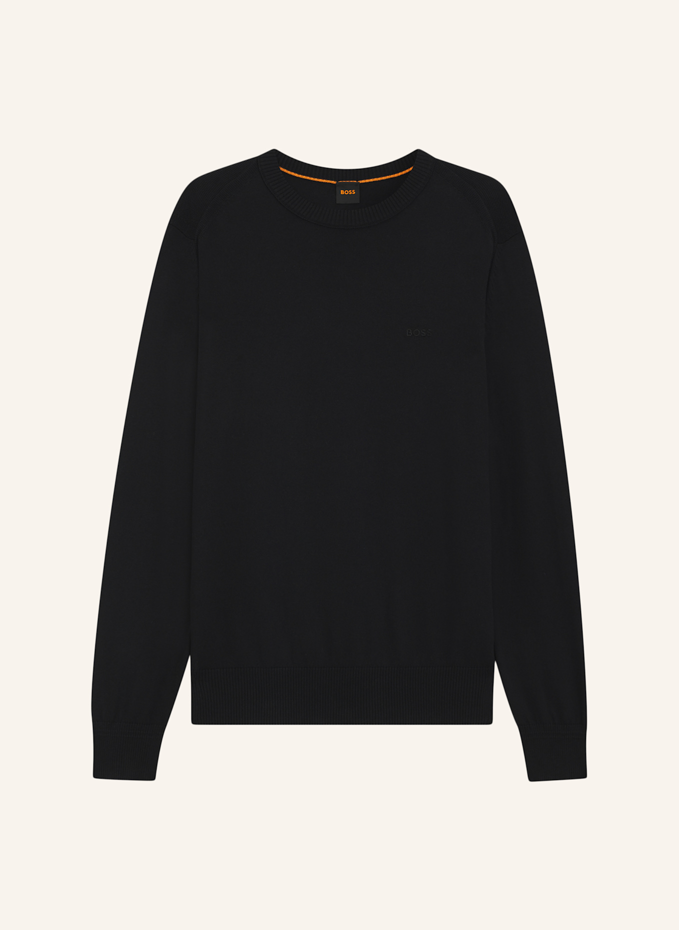 BOSS Pullover ASAC_C Regular Fit: SCHWARZ