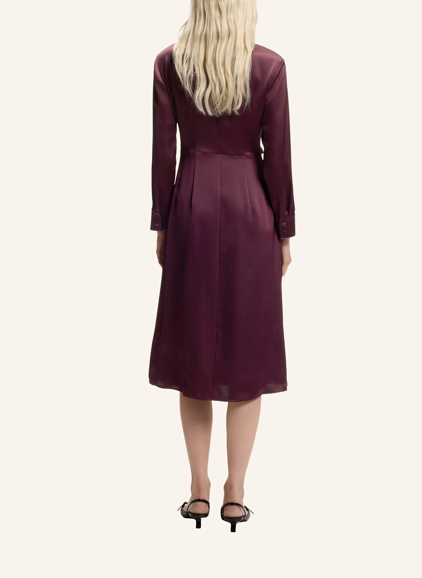 HUGO Business Kleid KRELI-1 Regular Fit: DUNKELLILA