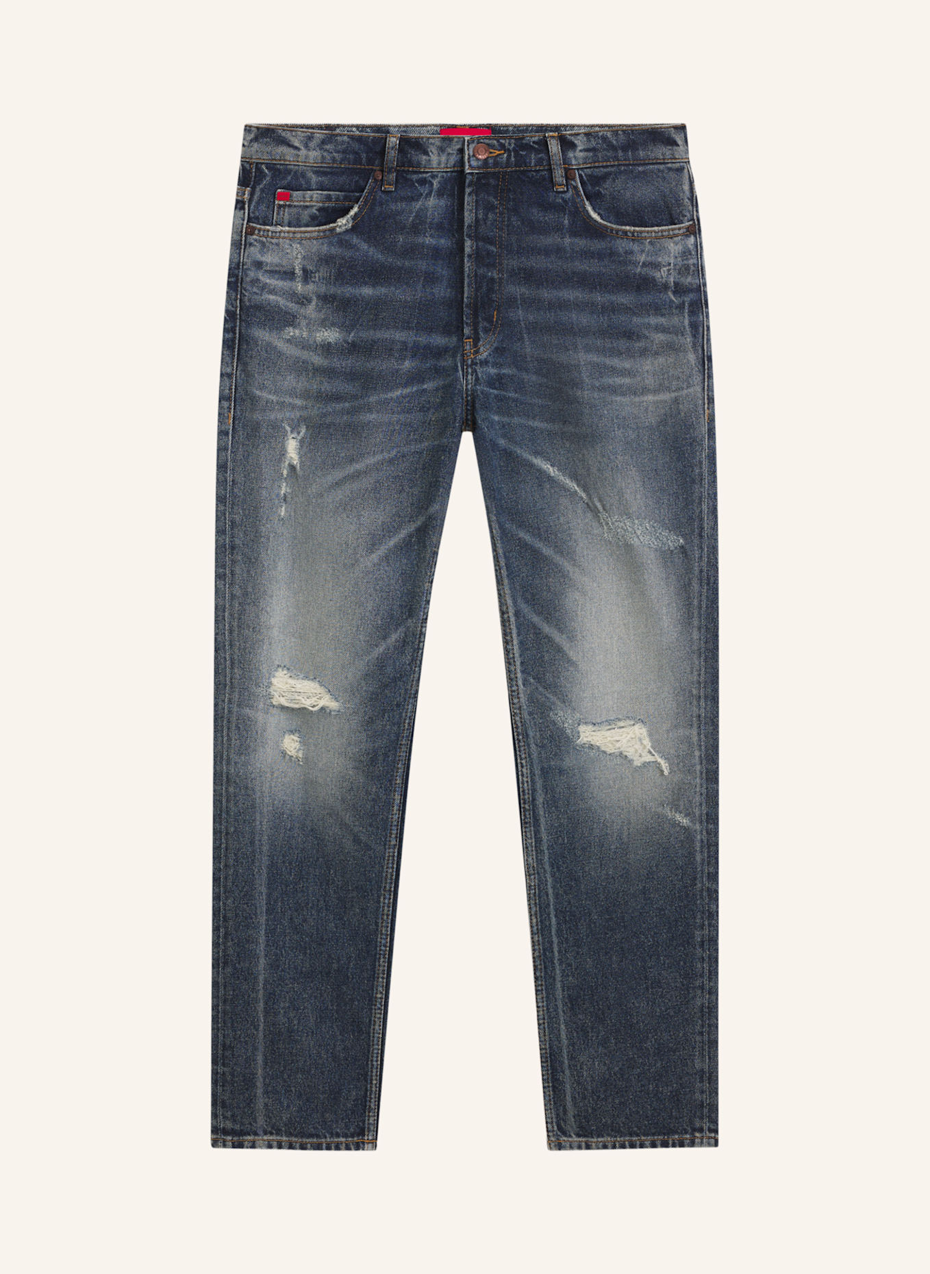 HUGO Jeans HUGO 634 Tapered Fit: DUNKELBLAU