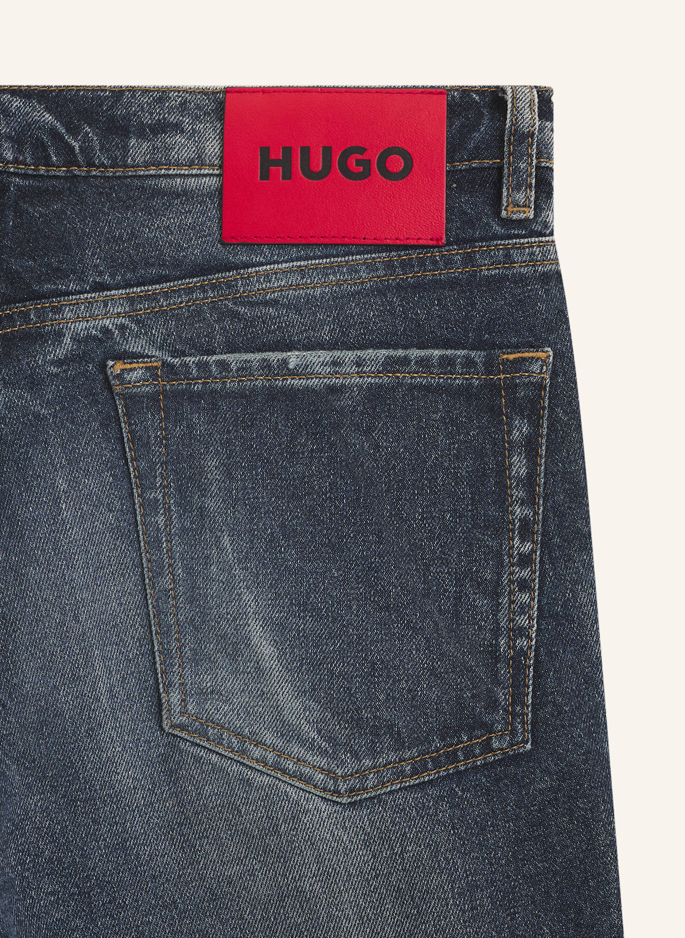 HUGO Jeans HUGO 634 Tapered Fit: DUNKELBLAU