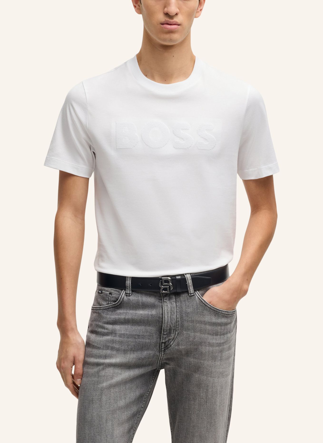 BOSS Business Gürtel B_ICON-G_SZ35: SCHWARZ