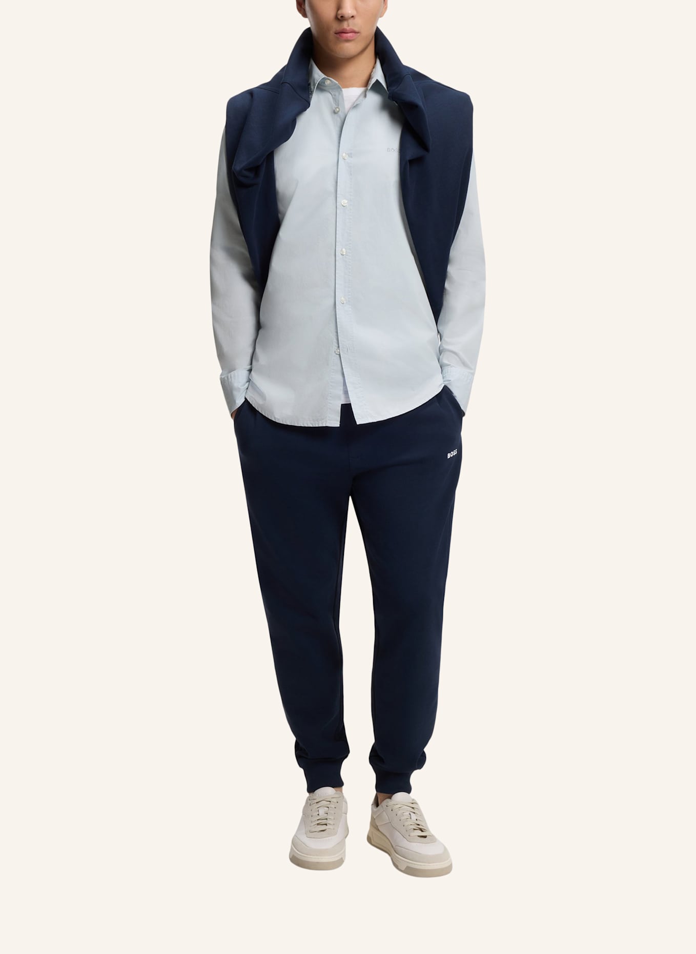 BOSS Hemd RELEGANT Regular Fit: HELLGRAU