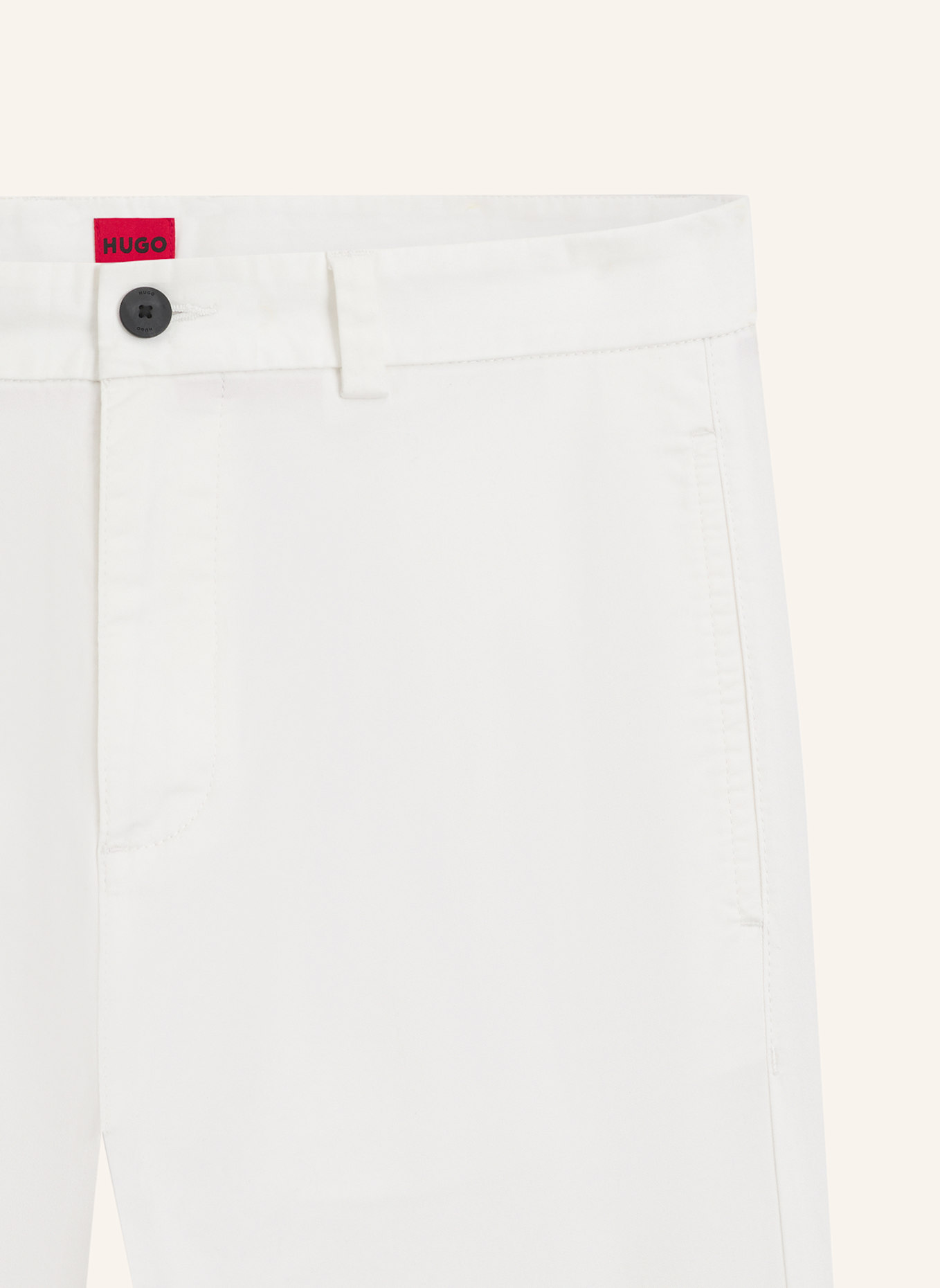 HUGO Casual Hose DAVID251D Slim Fit: WEISS