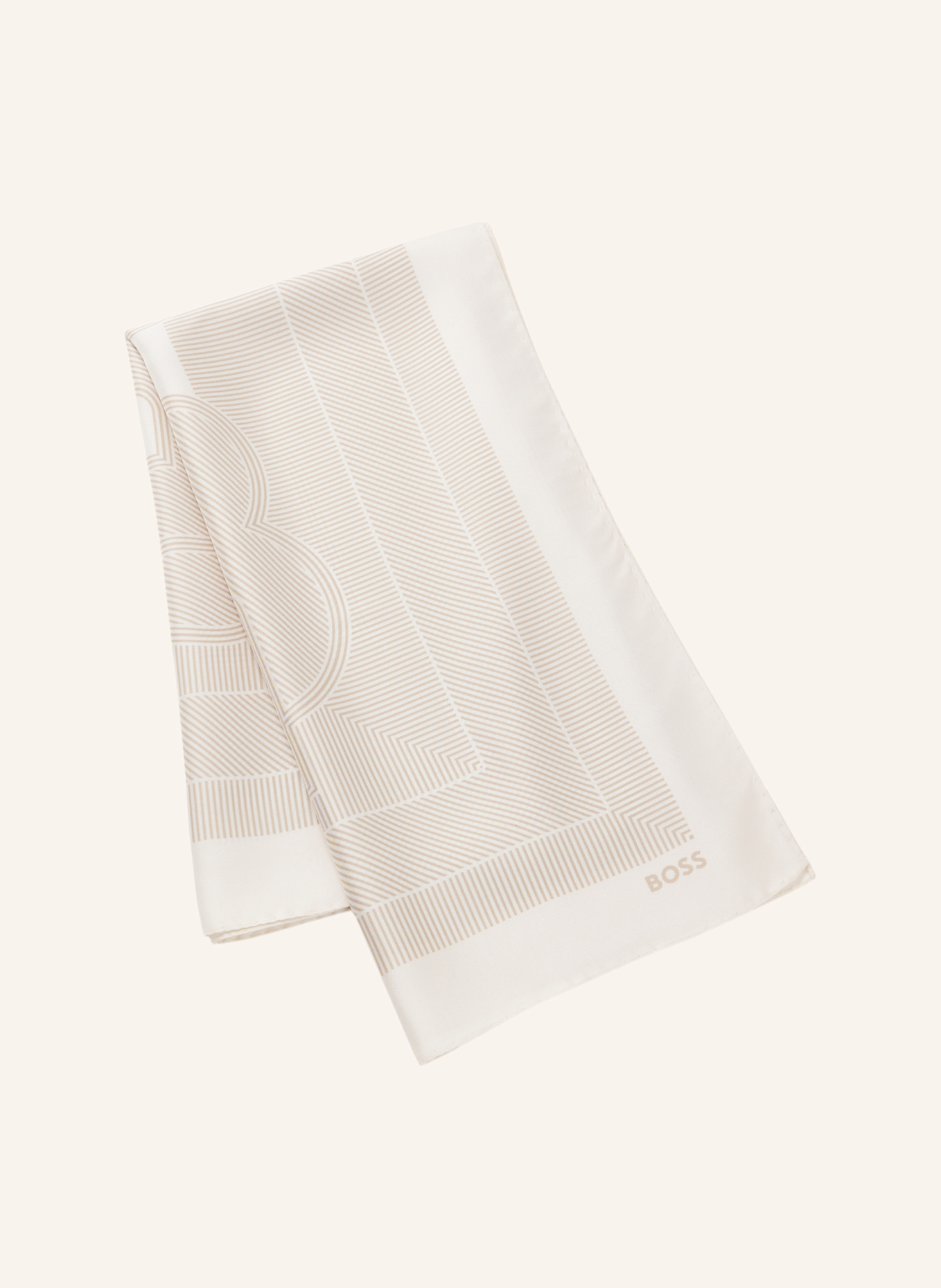 BOSS Seidentuch LAINY: BEIGE