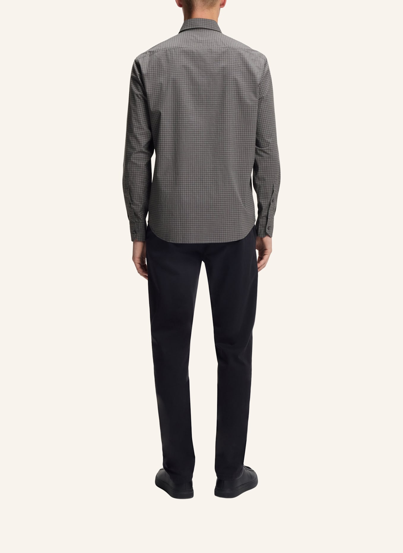 BOSS Casual Hemd RICOPLUS_M Regular Fit: SCHWARZ