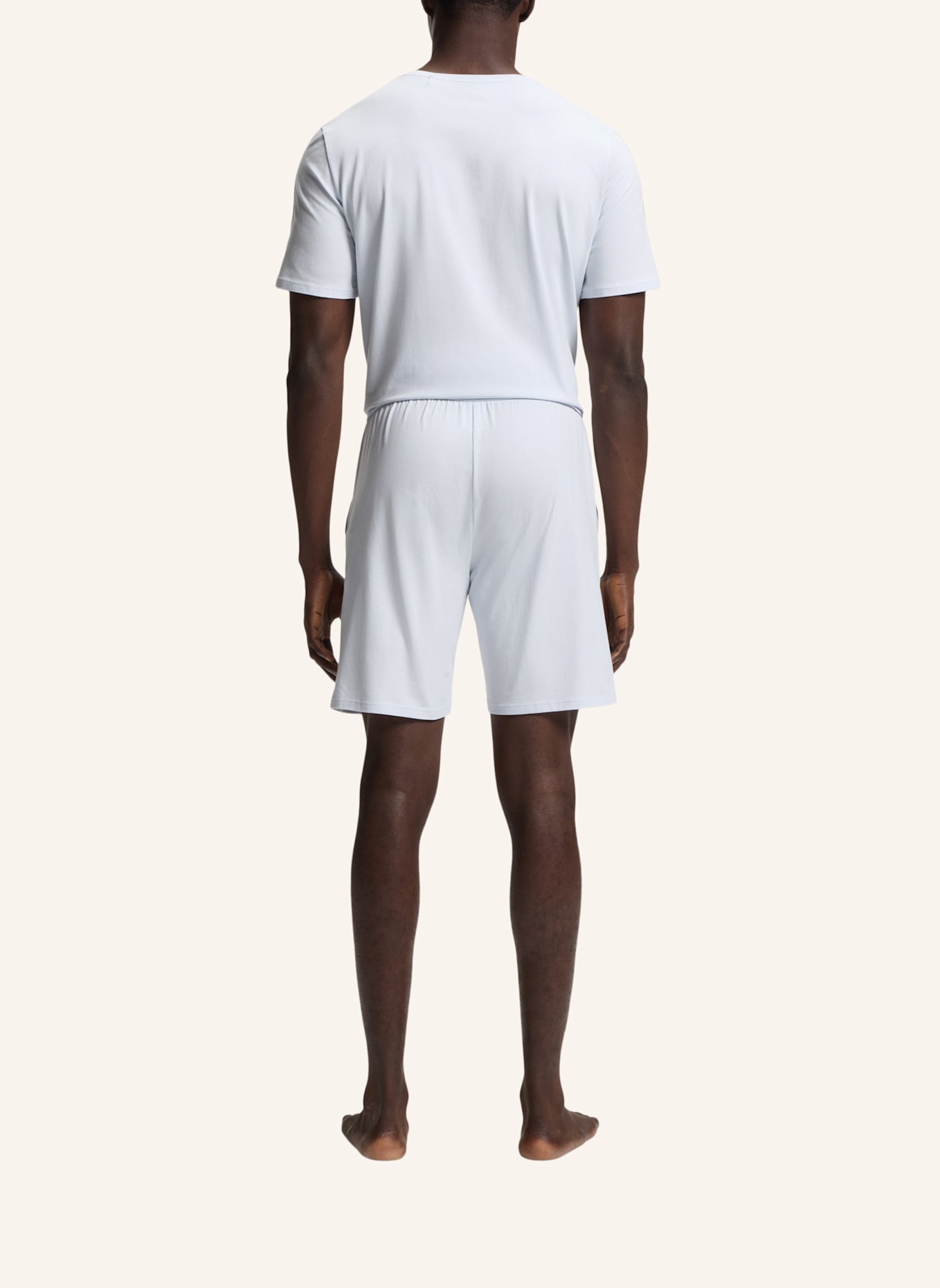BOSS Pyjamas Unterteil UNIQUE SHORTS CW: LILA