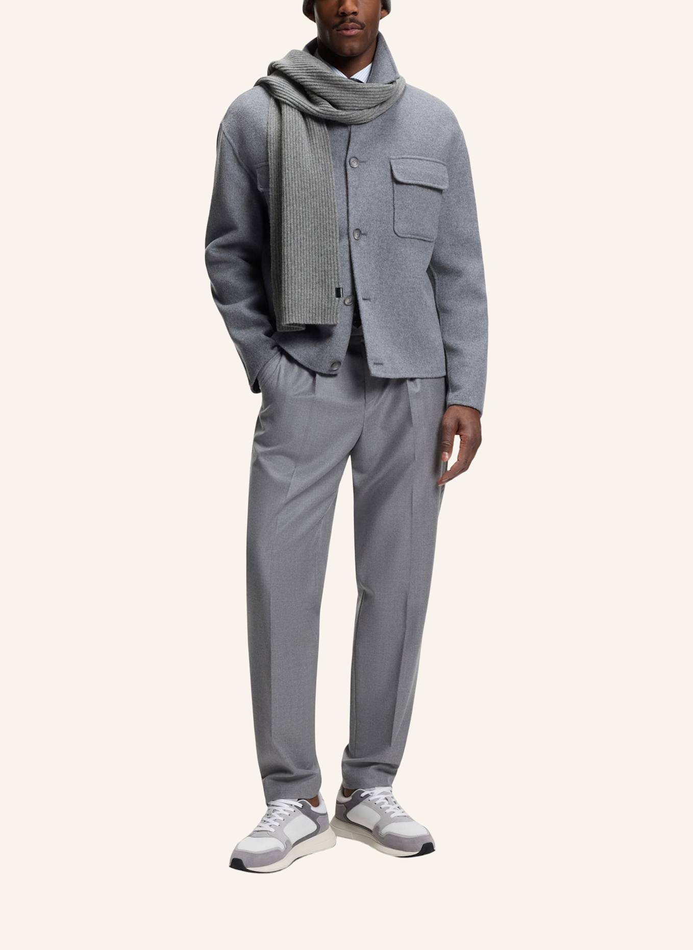 BOSS Strickschal UBOLDI_SET: SILBER