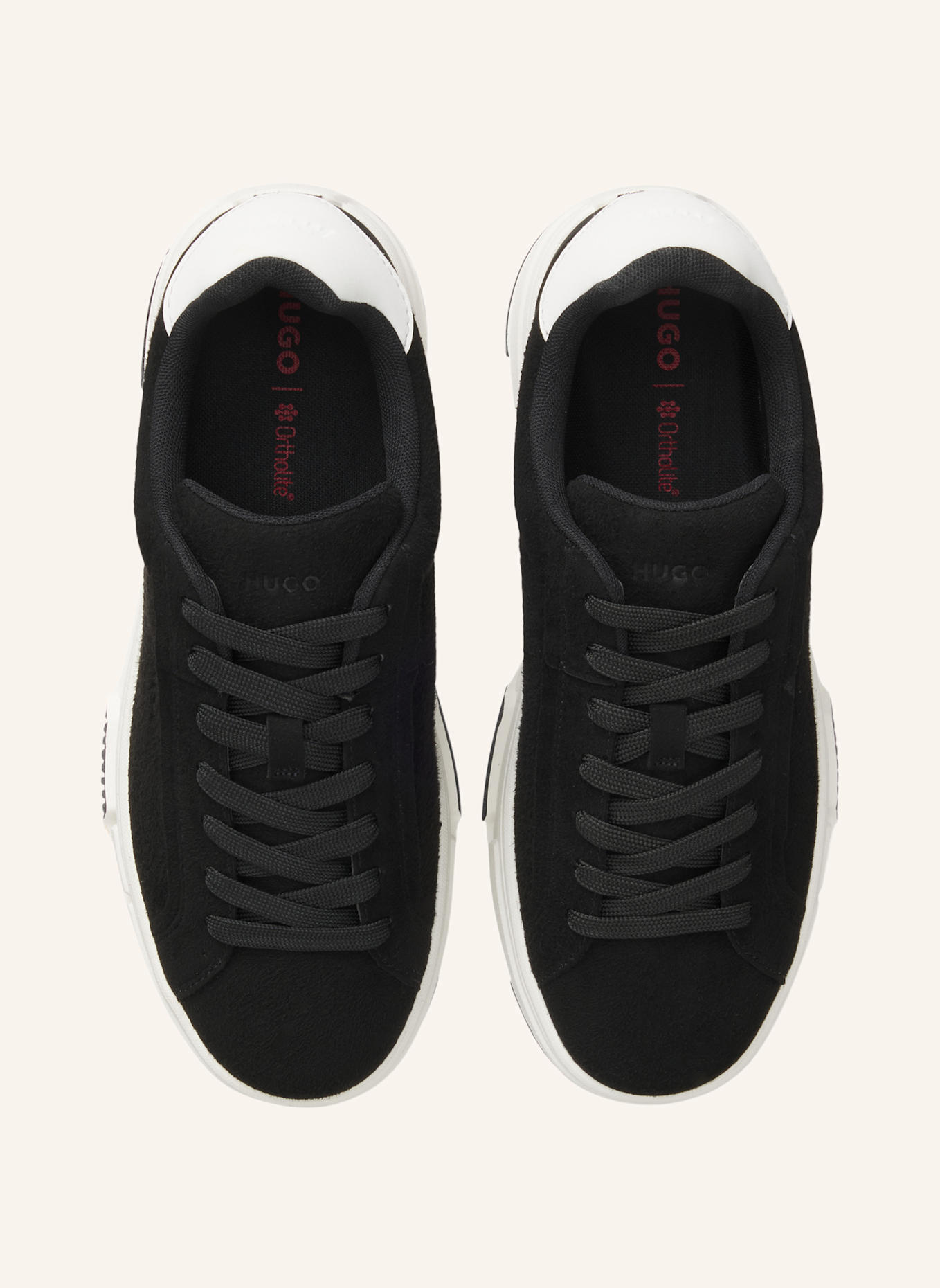 HUGO Sneaker YARROW_TENN_MFNU: SCHWARZ