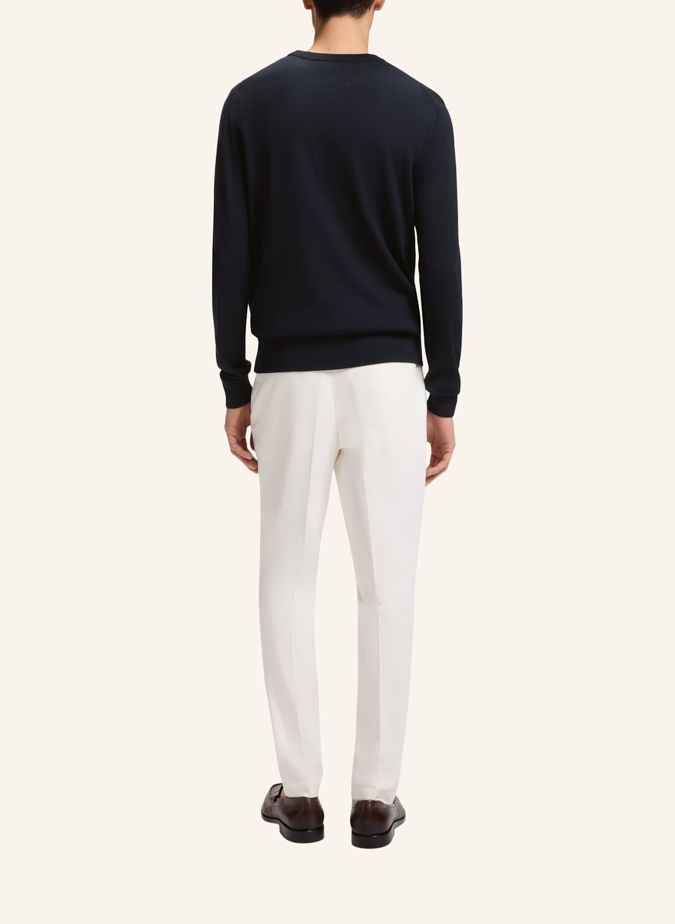 BOSS Pullover H-HINCLUSO_IN Regular Fit: DUNKELBLAU