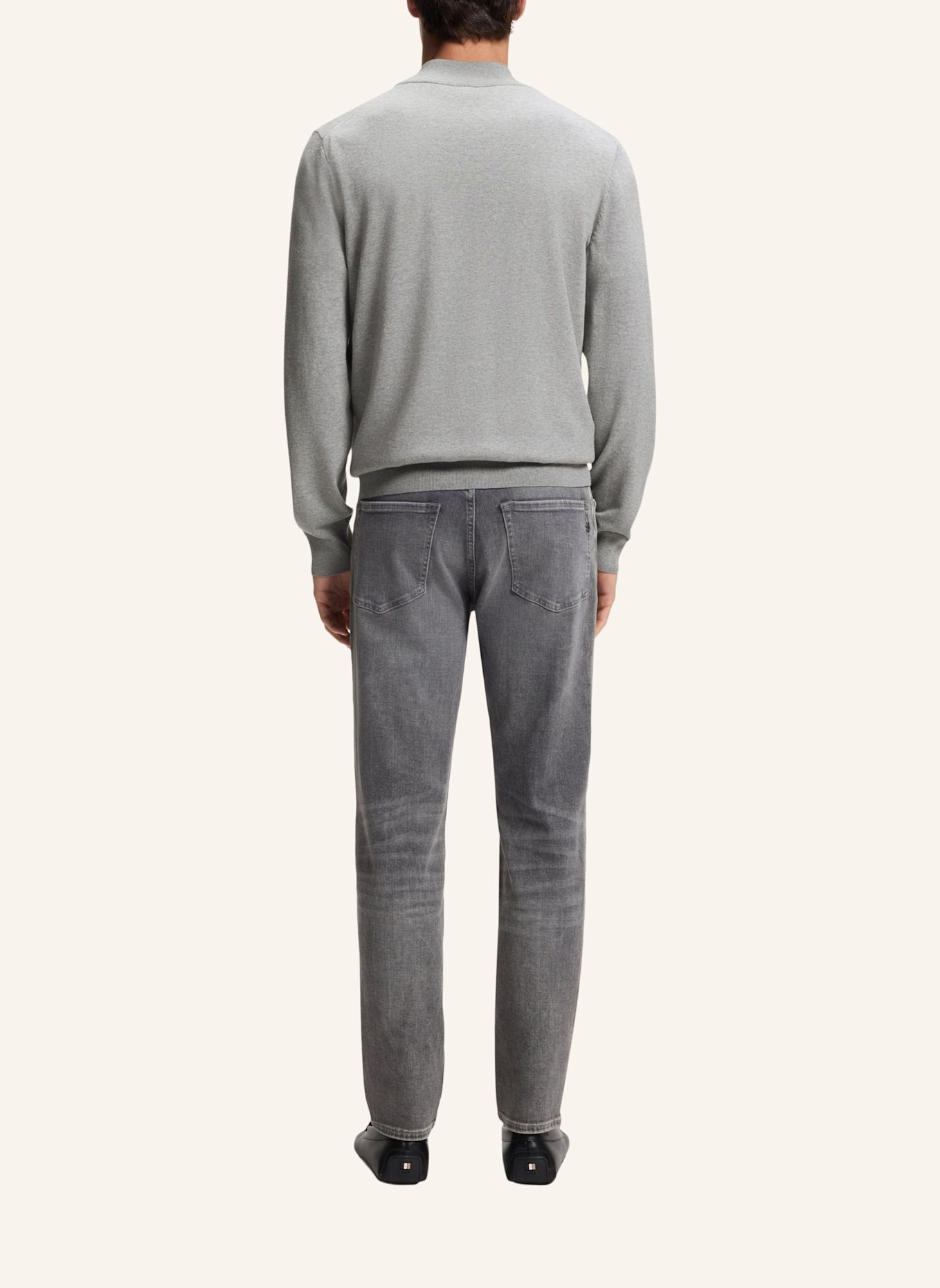 BOSS Pullover PADRO-L Regular Fit: SILBER