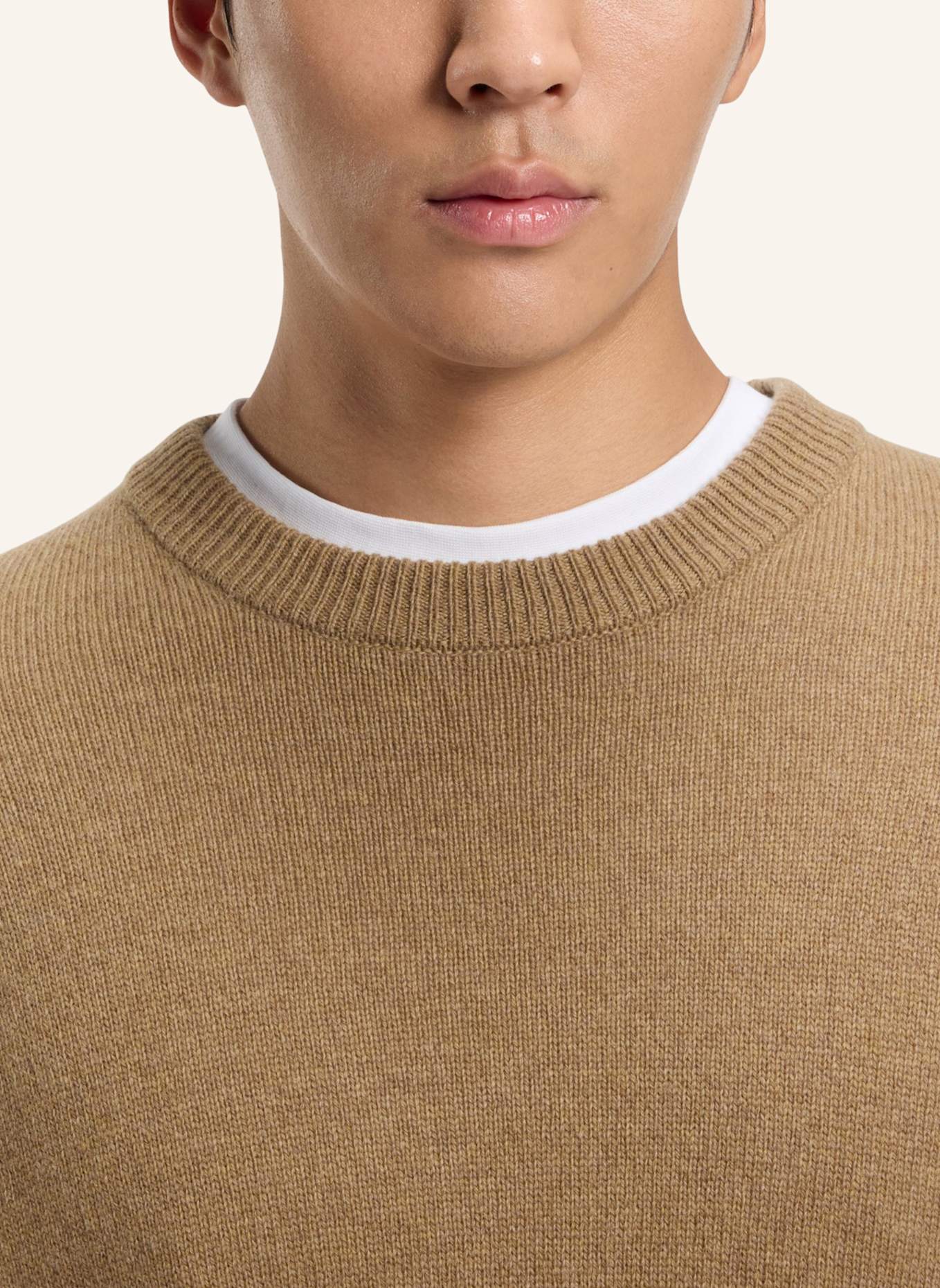 BOSS Pullover C-HERCOLE Relaxed Fit: KHAKI
