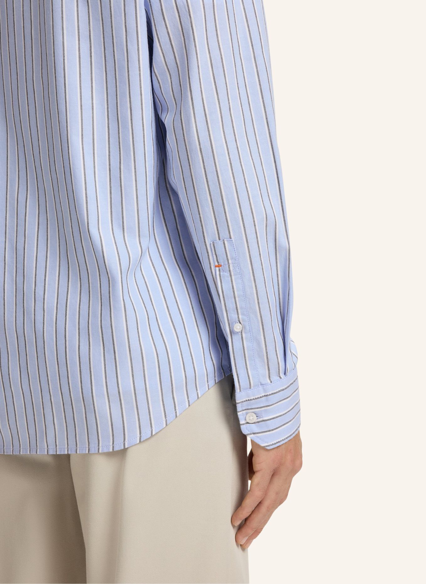 BOSS Casual Hemd RELEGANT_6_M Regular Fit: BLAU