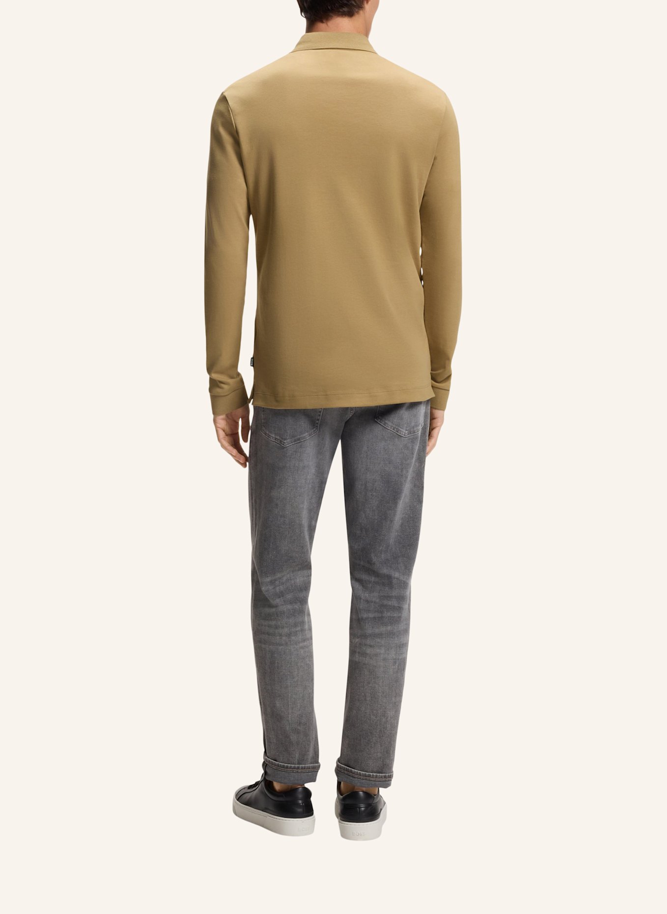 BOSS Jersey-Poloshirt PADO: KHAKI