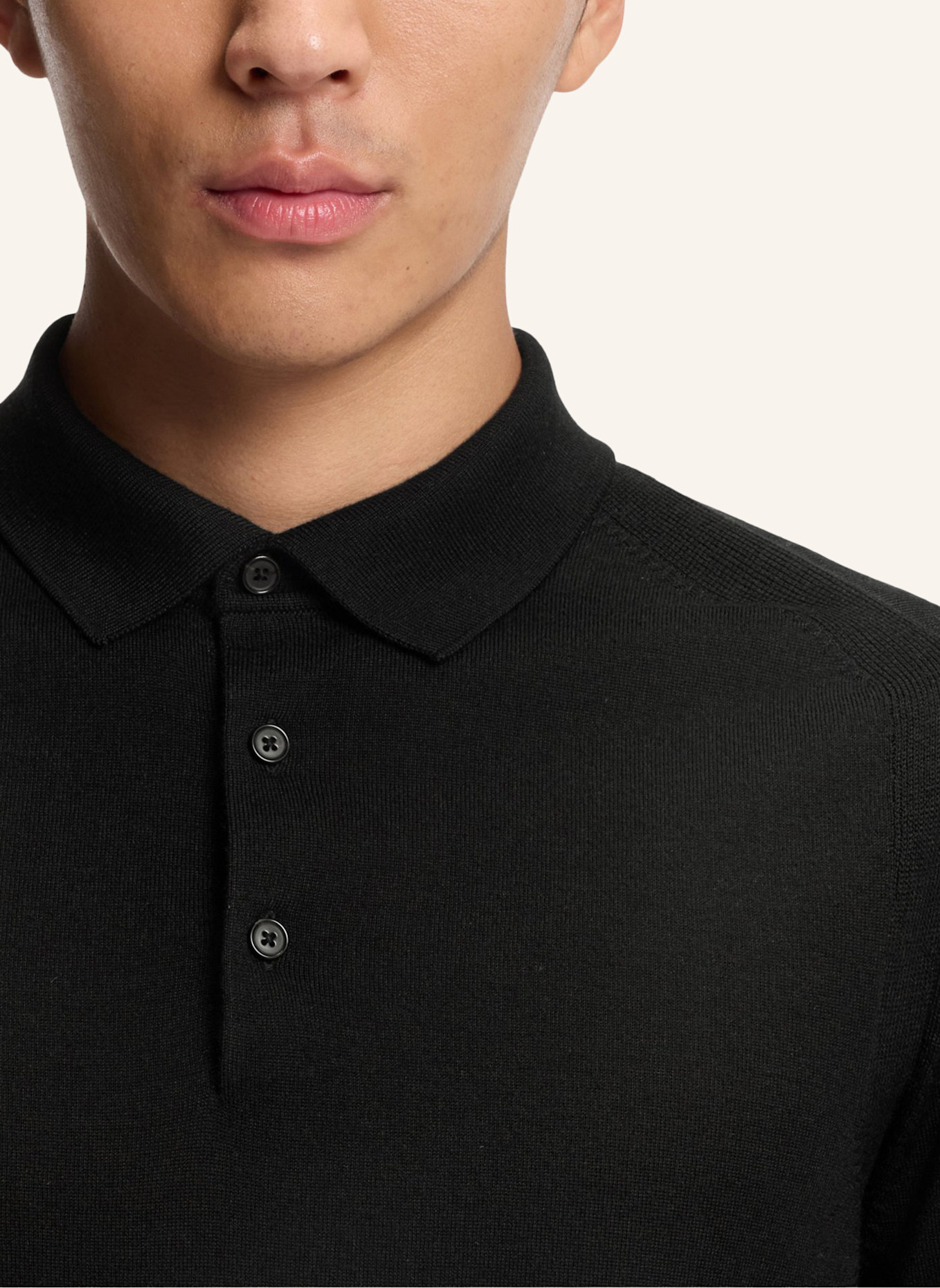 BOSS Pullover L-OVIO Regular Fit: SCHWARZ