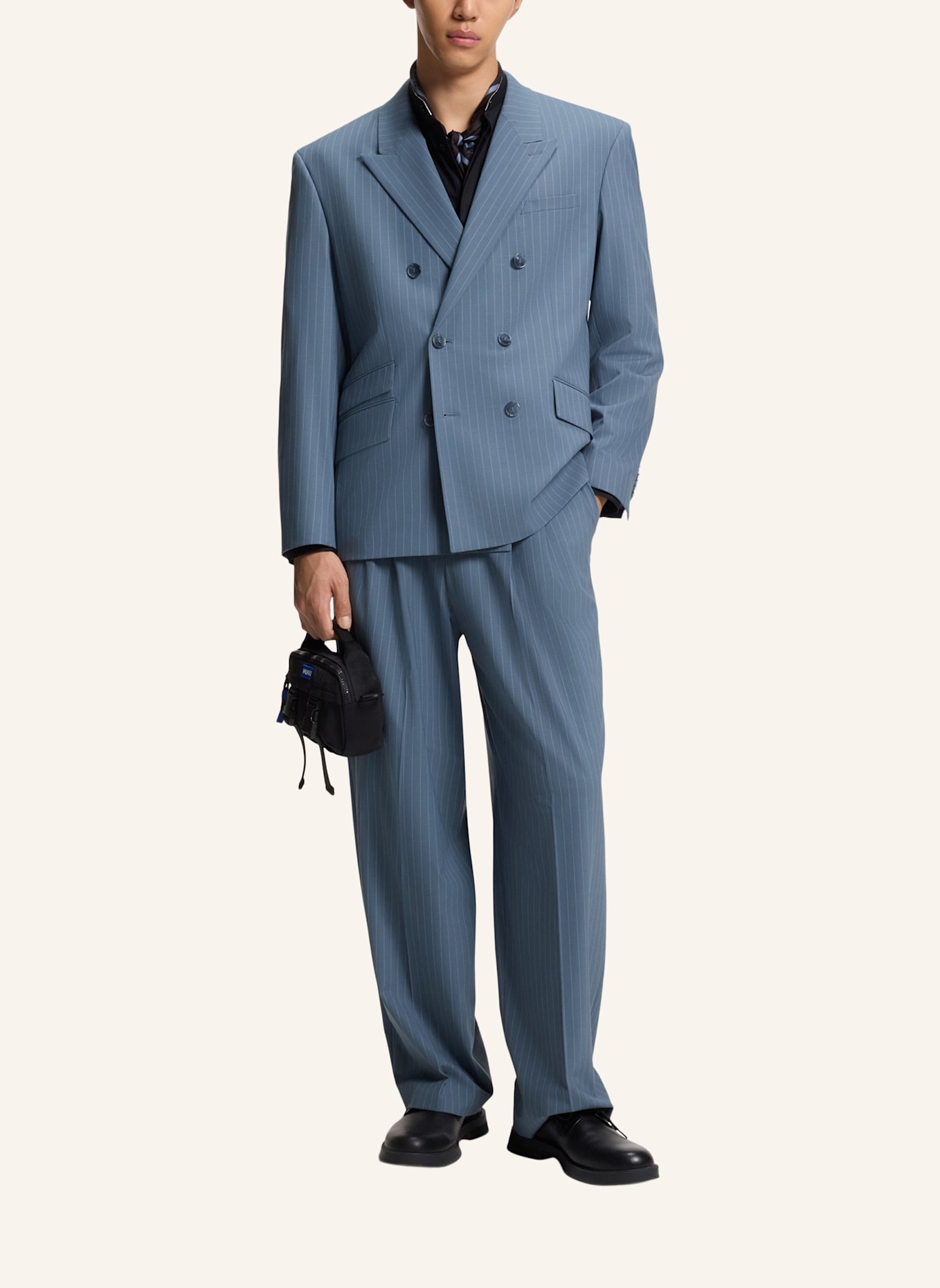 HUGO Business Hose FEDIX251: BLAU