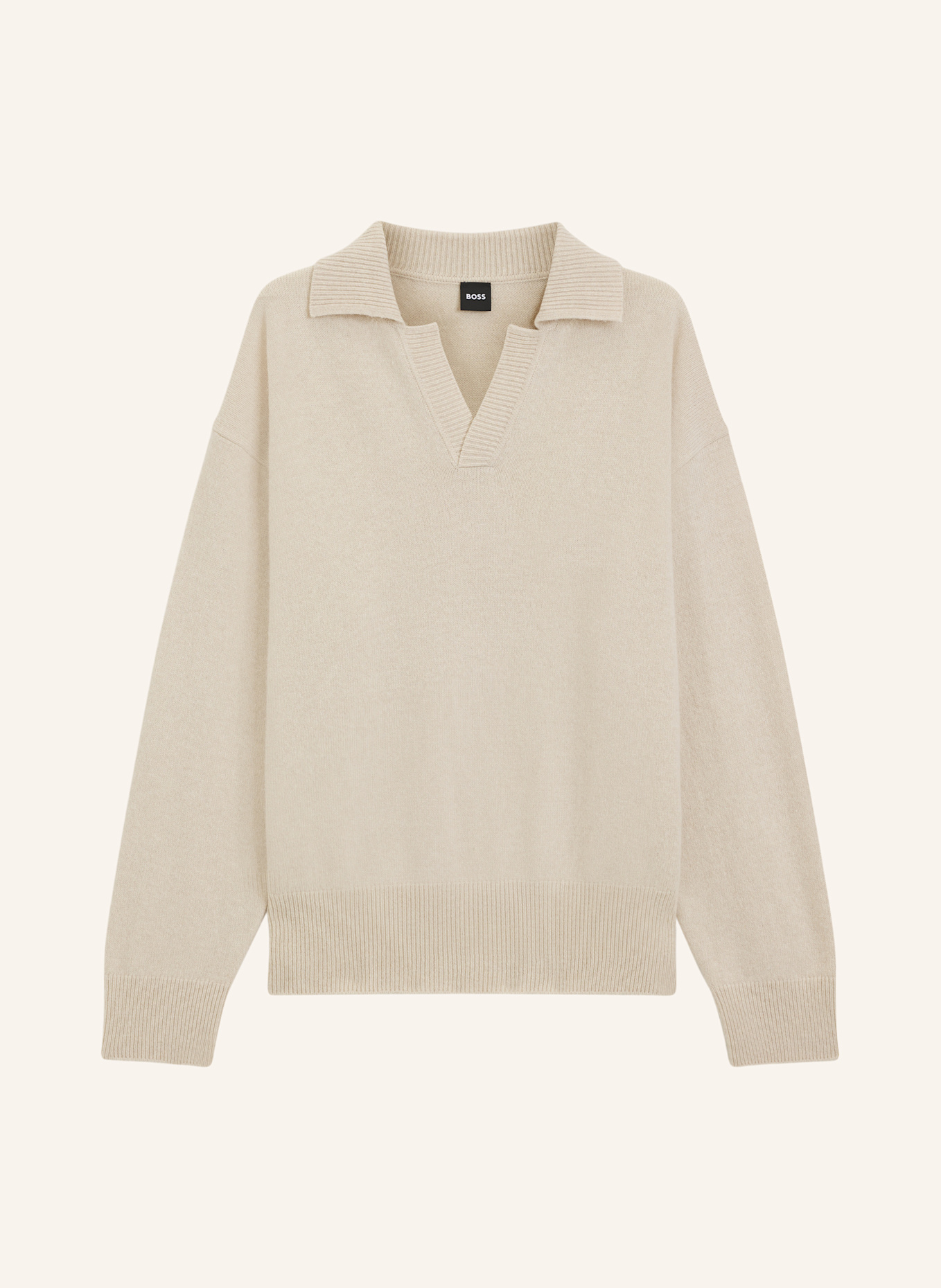 BOSS Pullover C-UCARI Regular Fit: WEISS