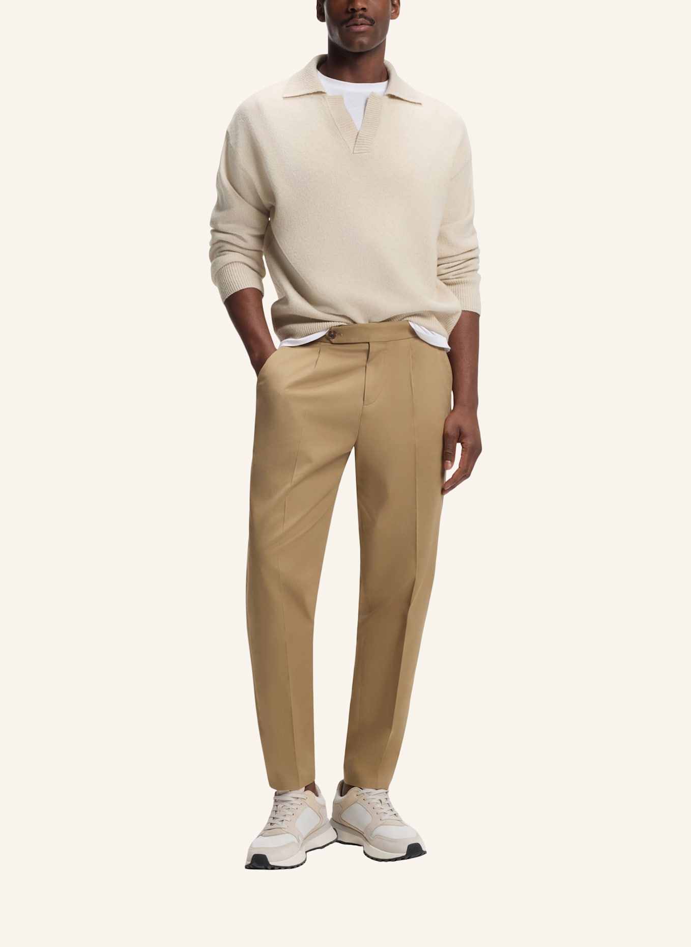 BOSS Pullover C-UCARI Regular Fit: WEISS