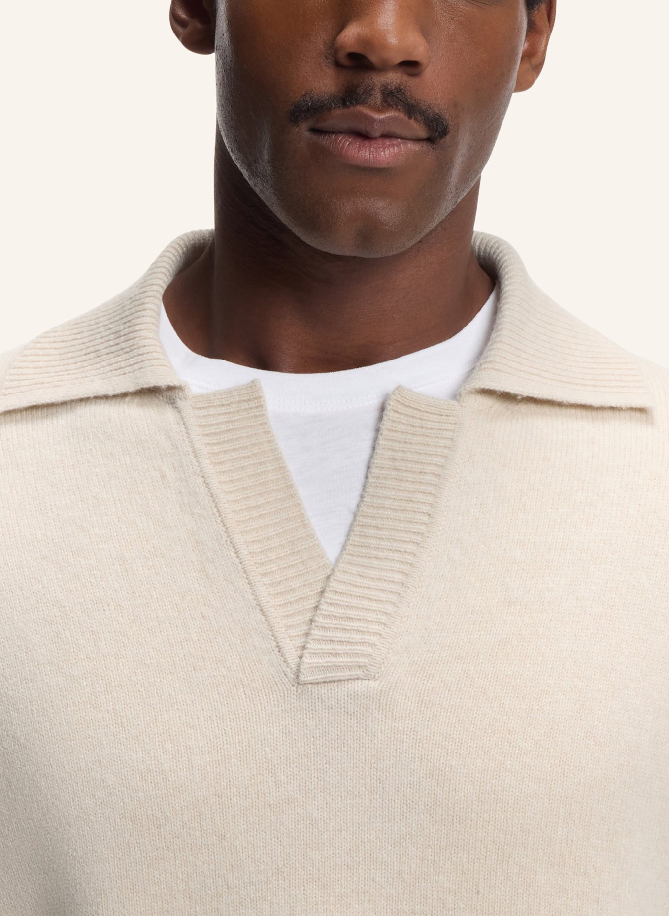 BOSS Pullover C-UCARI Regular Fit: WEISS