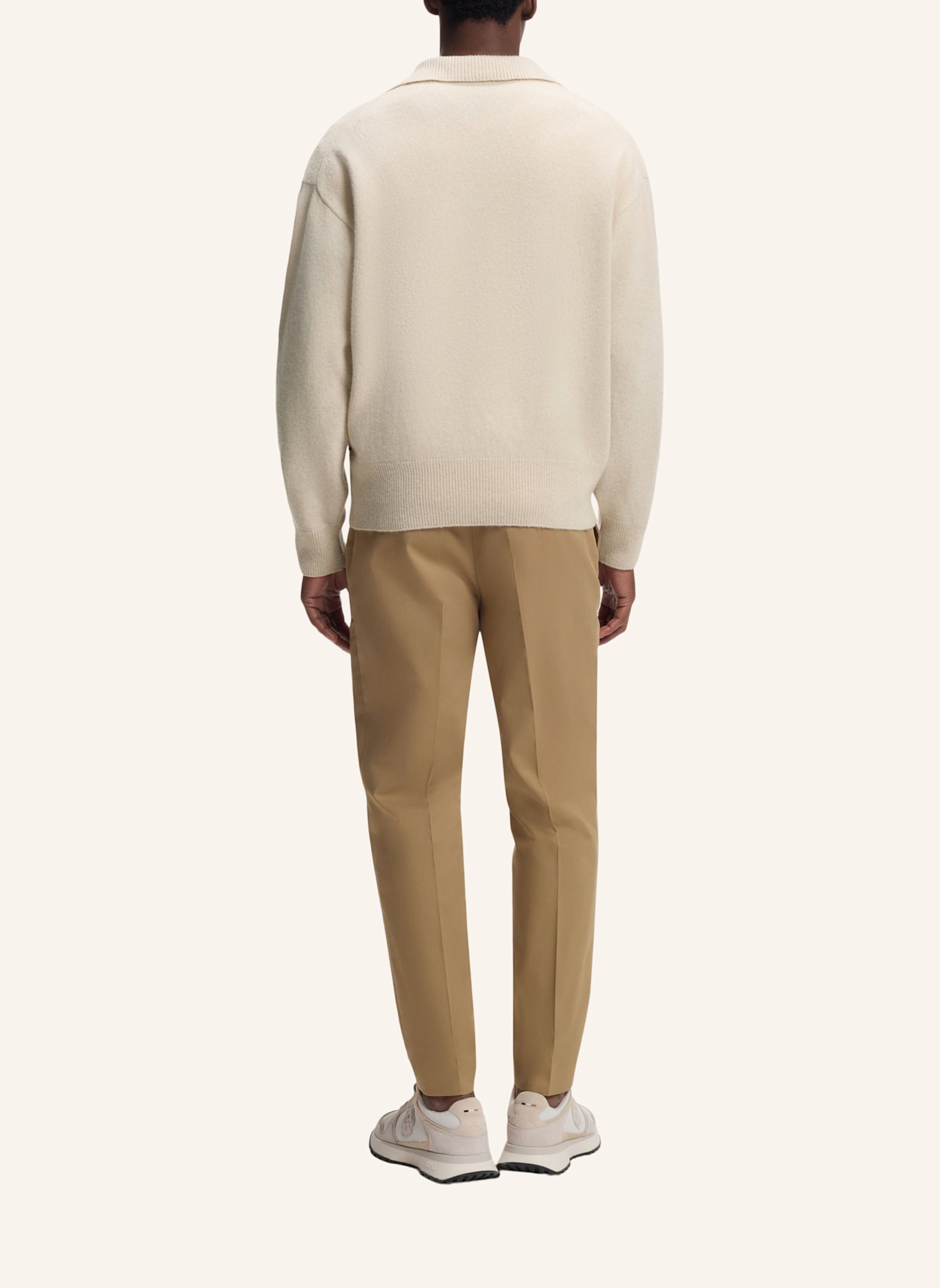 BOSS Pullover C-UCARI Regular Fit: WEISS