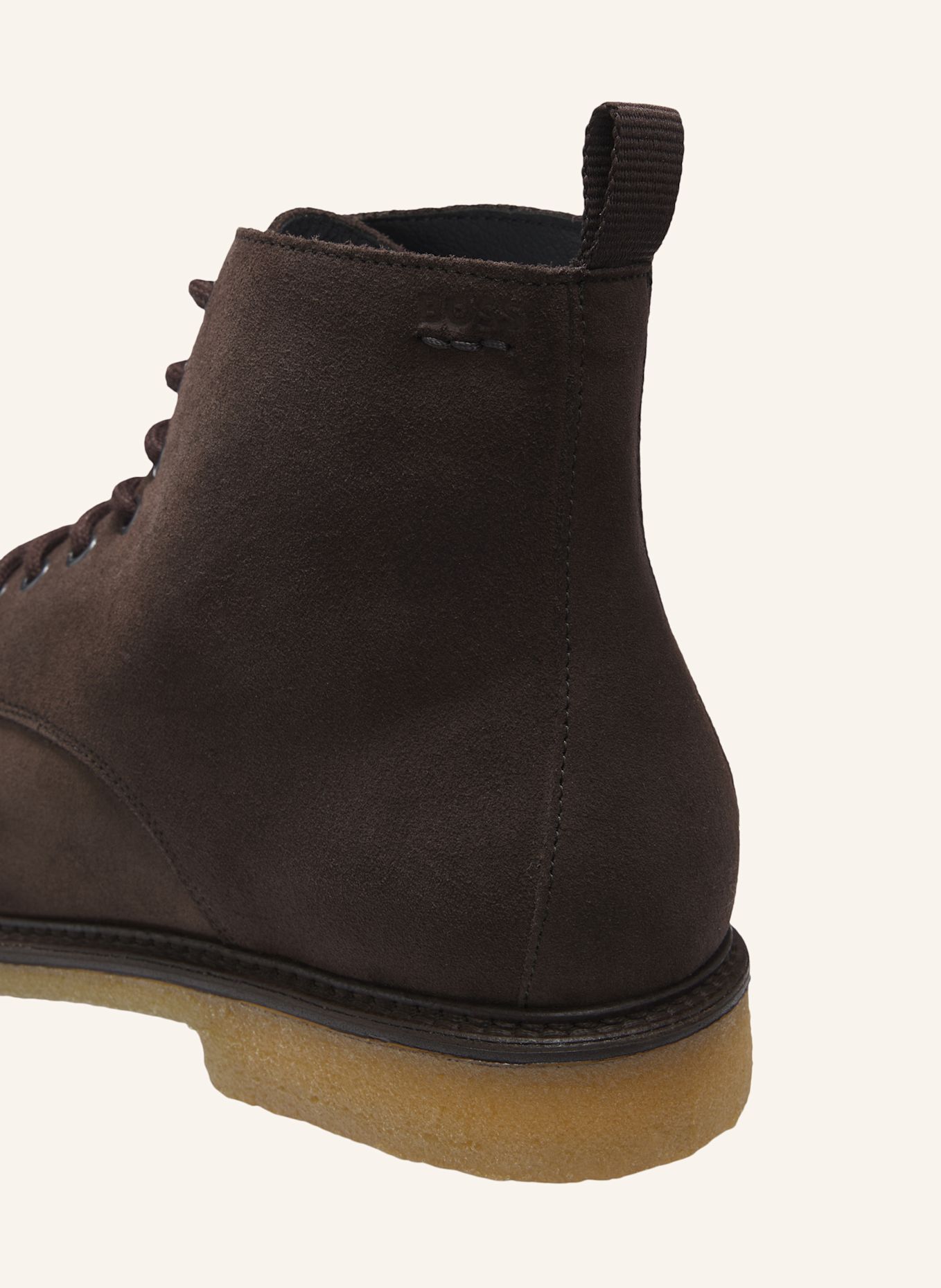 BOSS Stiefel KOPE_HALB_SDVM: DUNKELBRAUN