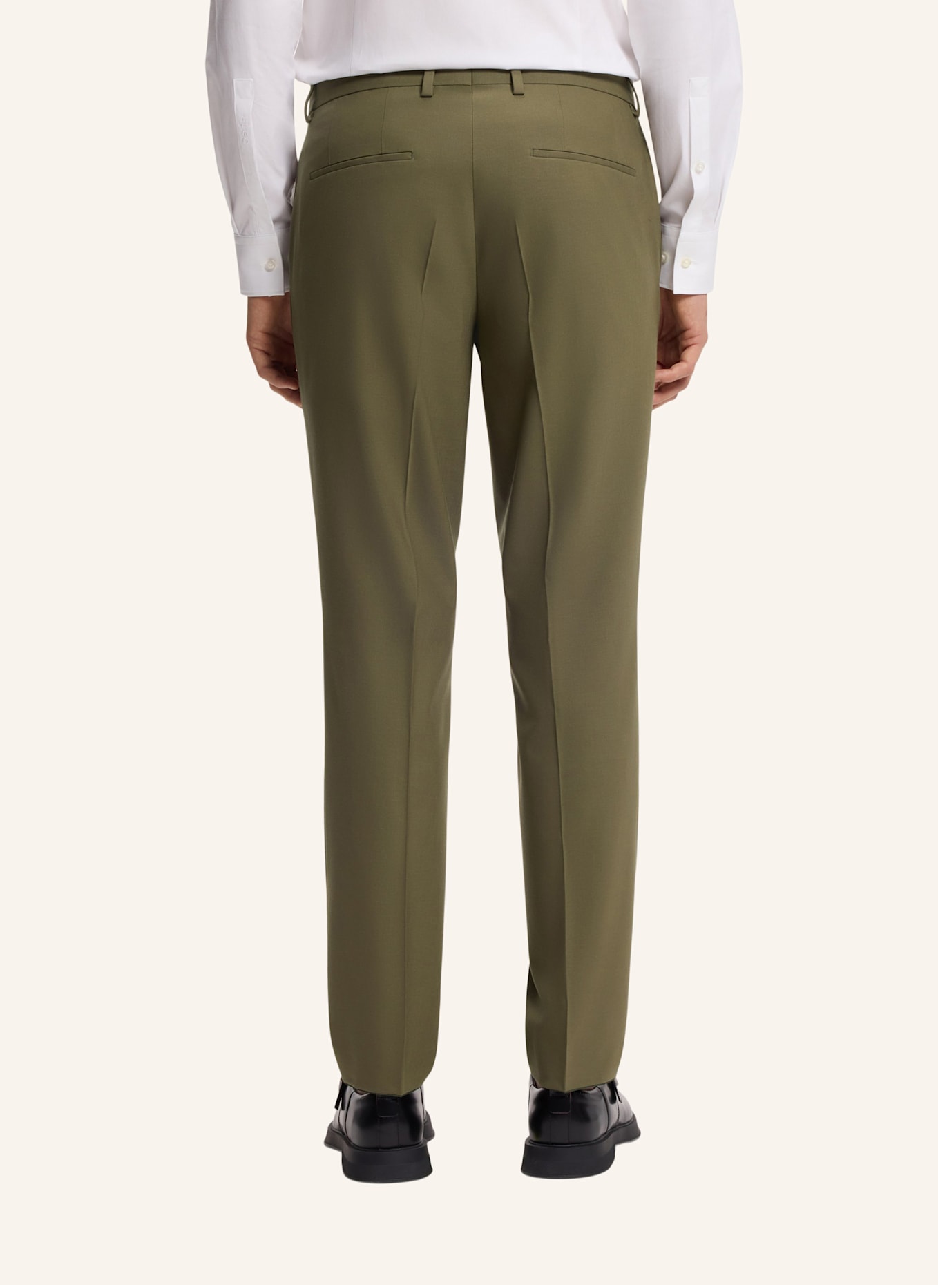 HUGO Business Anzug HENRY/GETLIN232X Slim Fit: OLIV