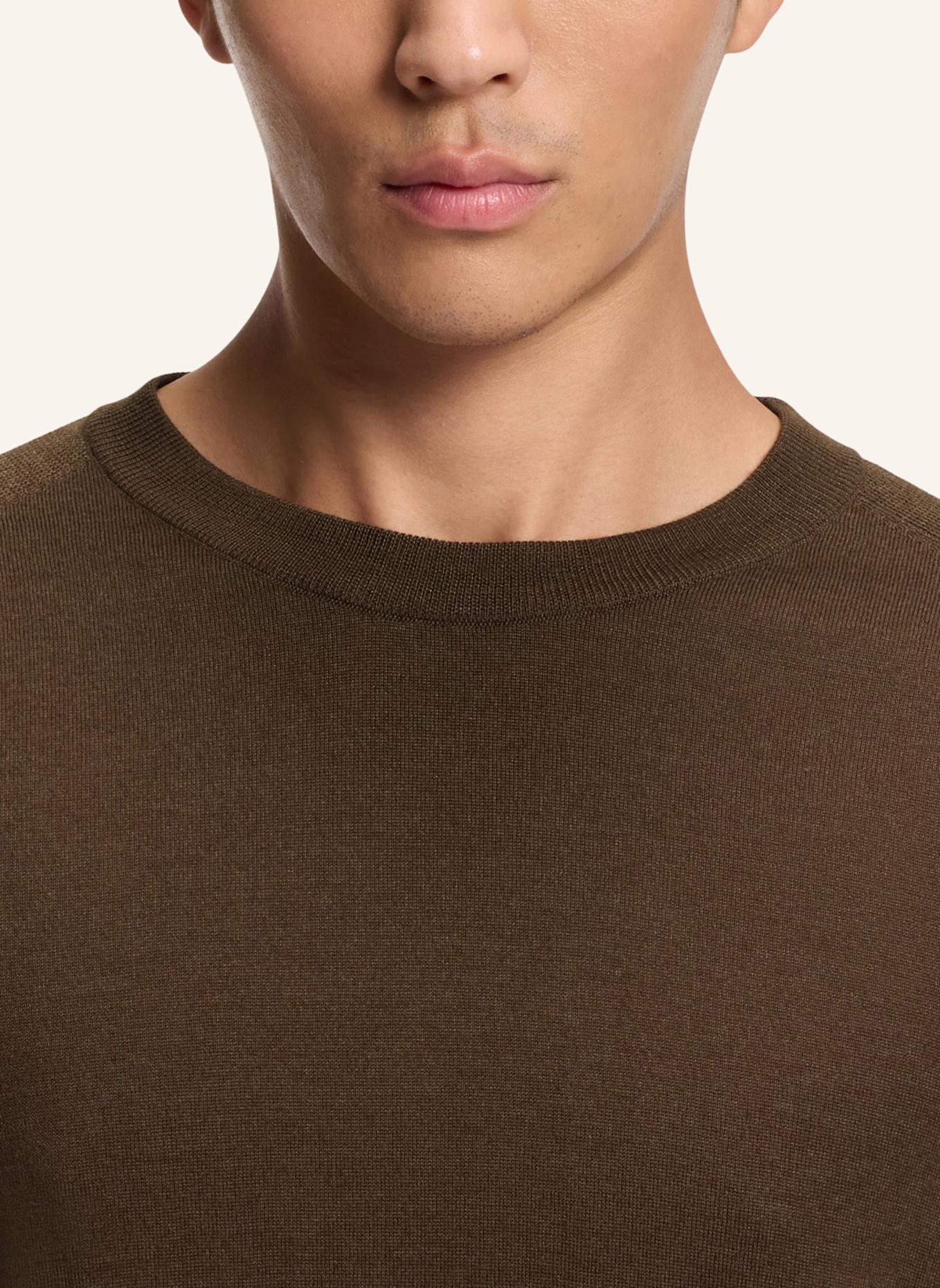 BOSS Pullover L-OVERO Regular Fit: GRÜN