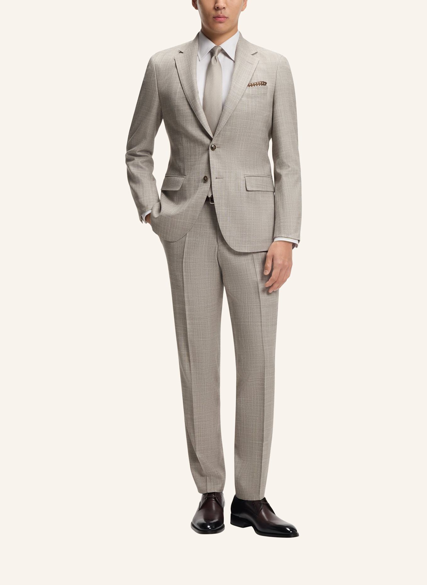 BOSS Business Anzug L-HARVERS-2PCS-241 Slim Fit: KHAKI