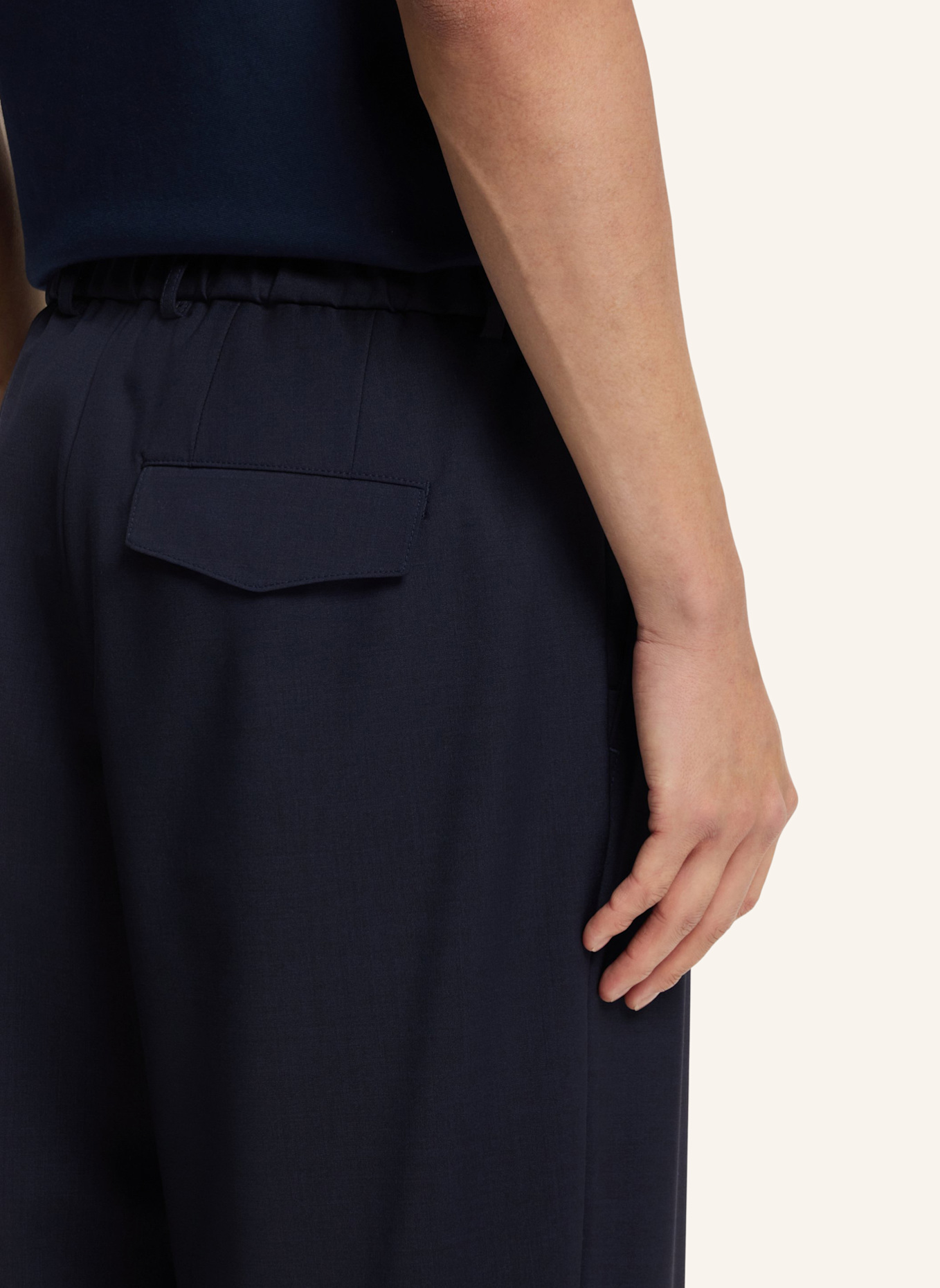 BOSS Business Hose P-PHIL-PL-CW-WG-261 Tapered Fit: DUNKELBLAU