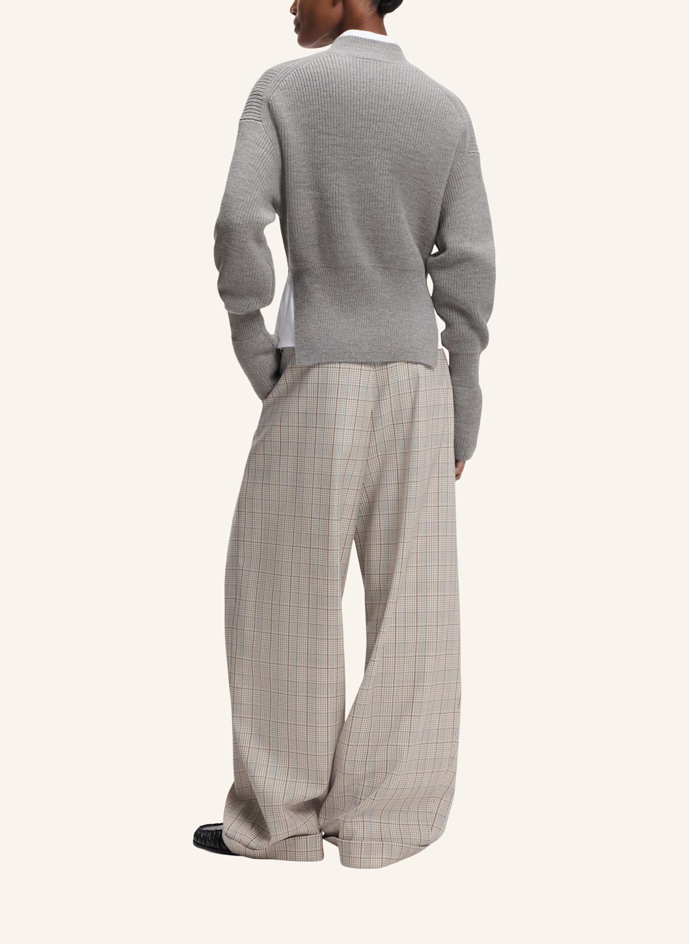 BOSS Pullover FOTUS Regular Fit: GRAU