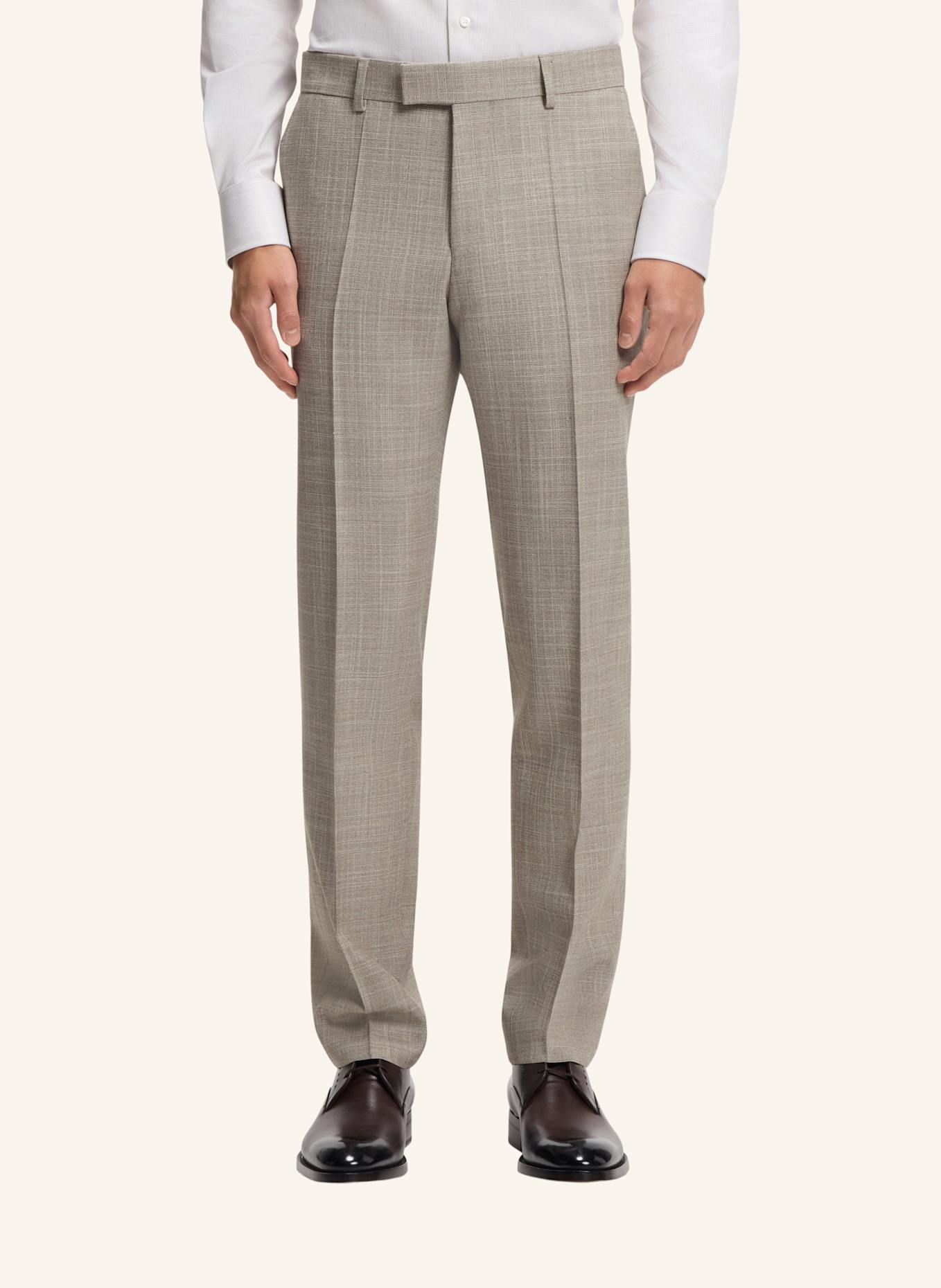 BOSS Business Anzug L-HARVERS-2PCS-241 Slim Fit: KHAKI