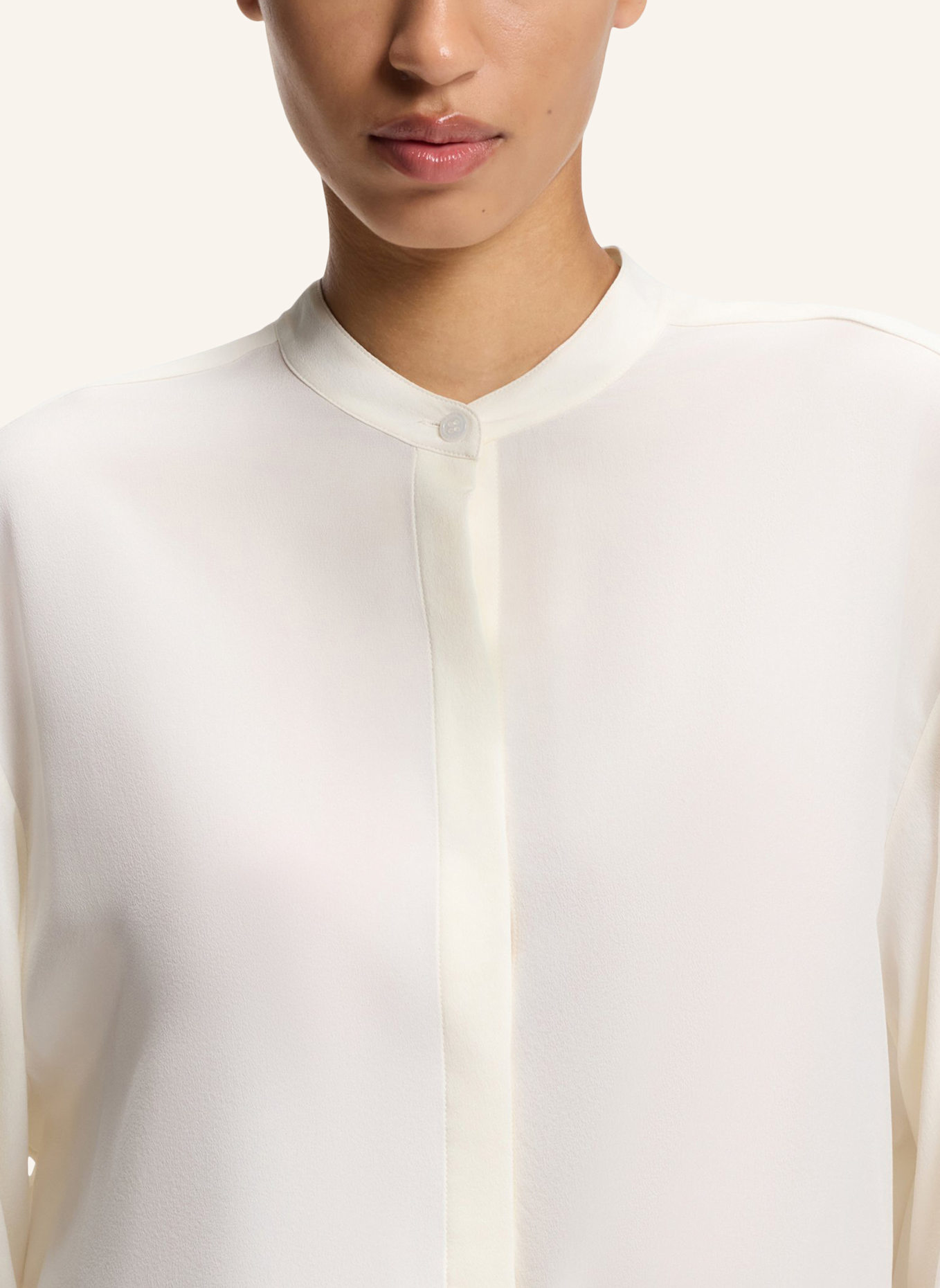 BOSS Business Bluse BOPLIN1 Regular Fit: WEISS