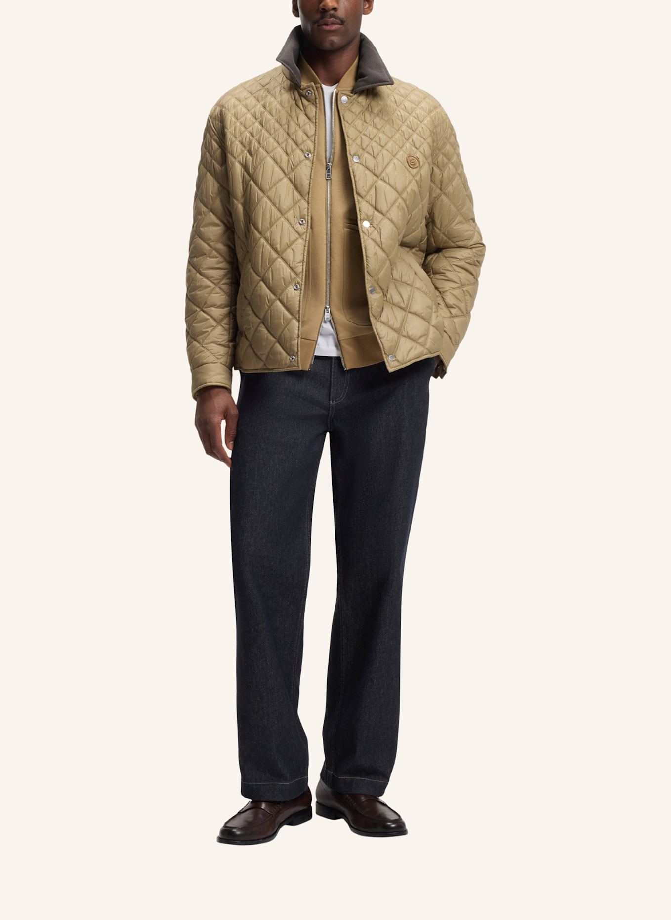 BOSS Jeans C-IRONCLAD Relaxed Fit: DUNKELBLAU