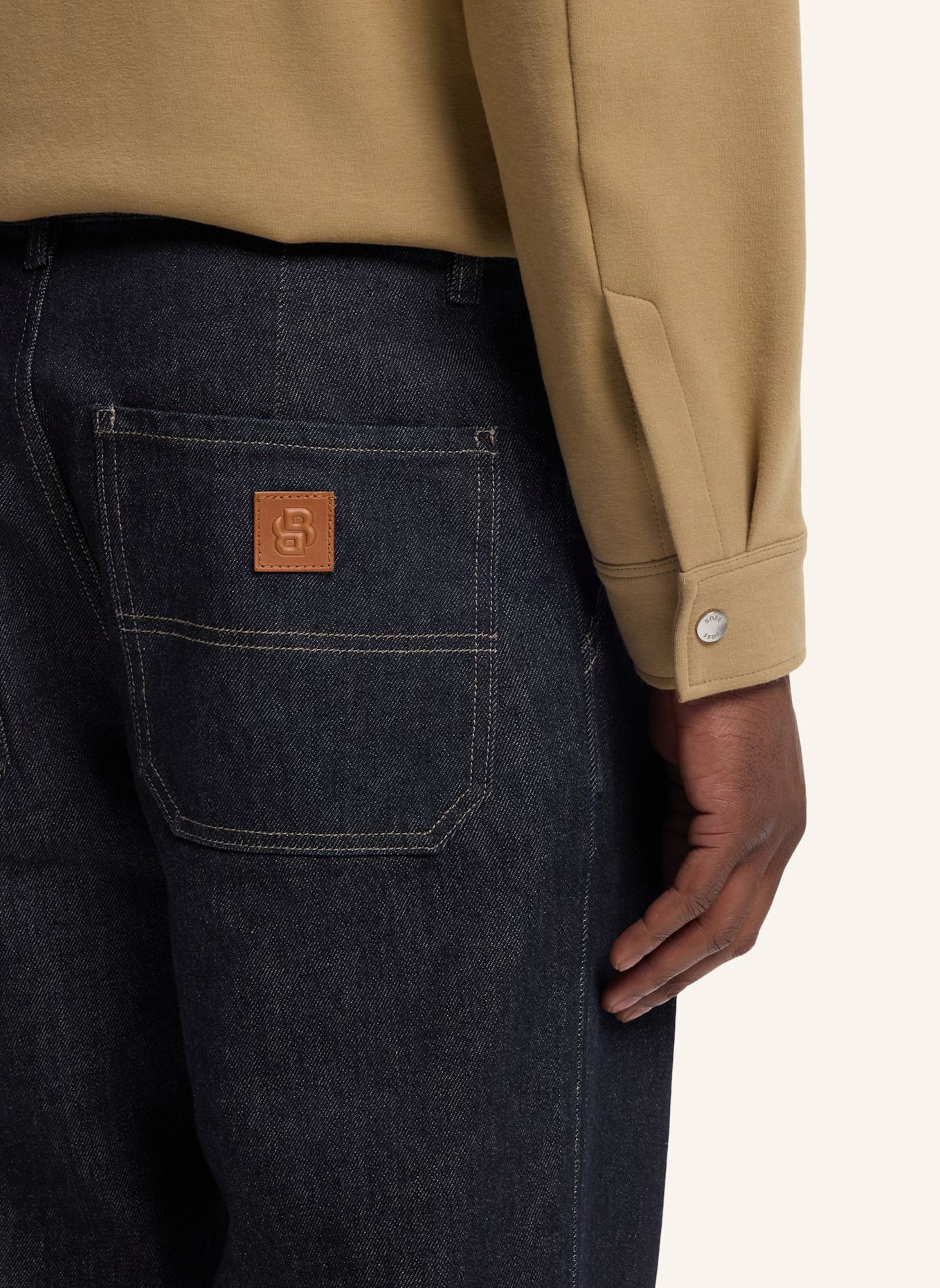 BOSS Jeans C-IRONCLAD Relaxed Fit: DUNKELBLAU