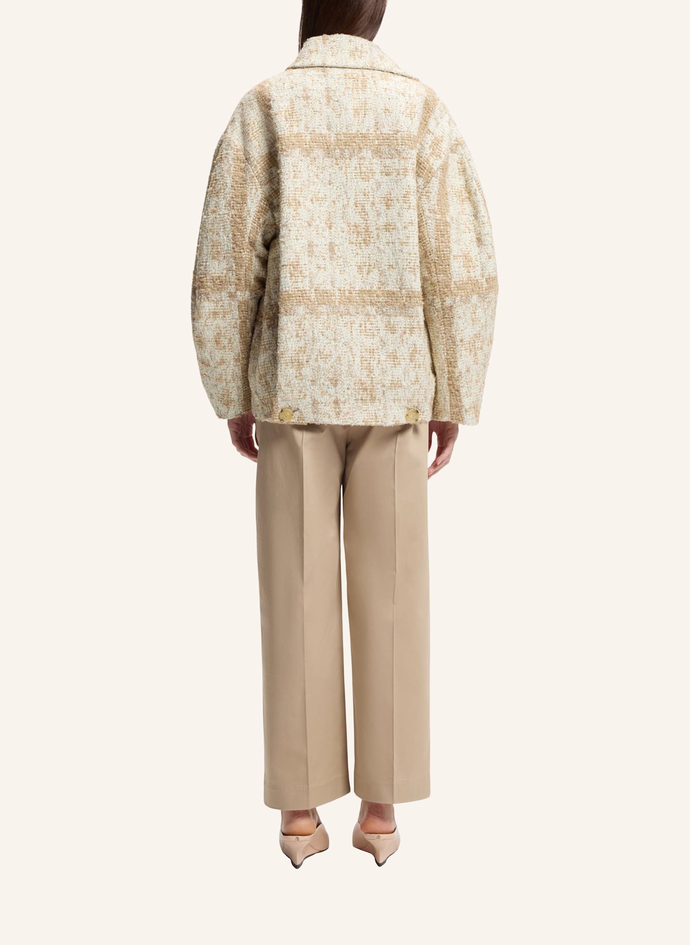 BOSS Klassischer Mantel CHATUR: DUNKELGRAU