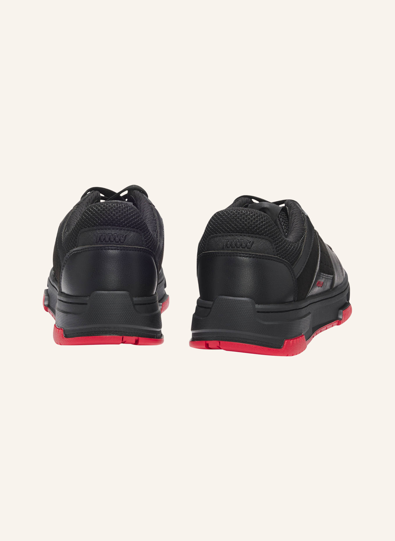 HUGO Sneaker YARROW_TENN_MXPU: SCHWARZ