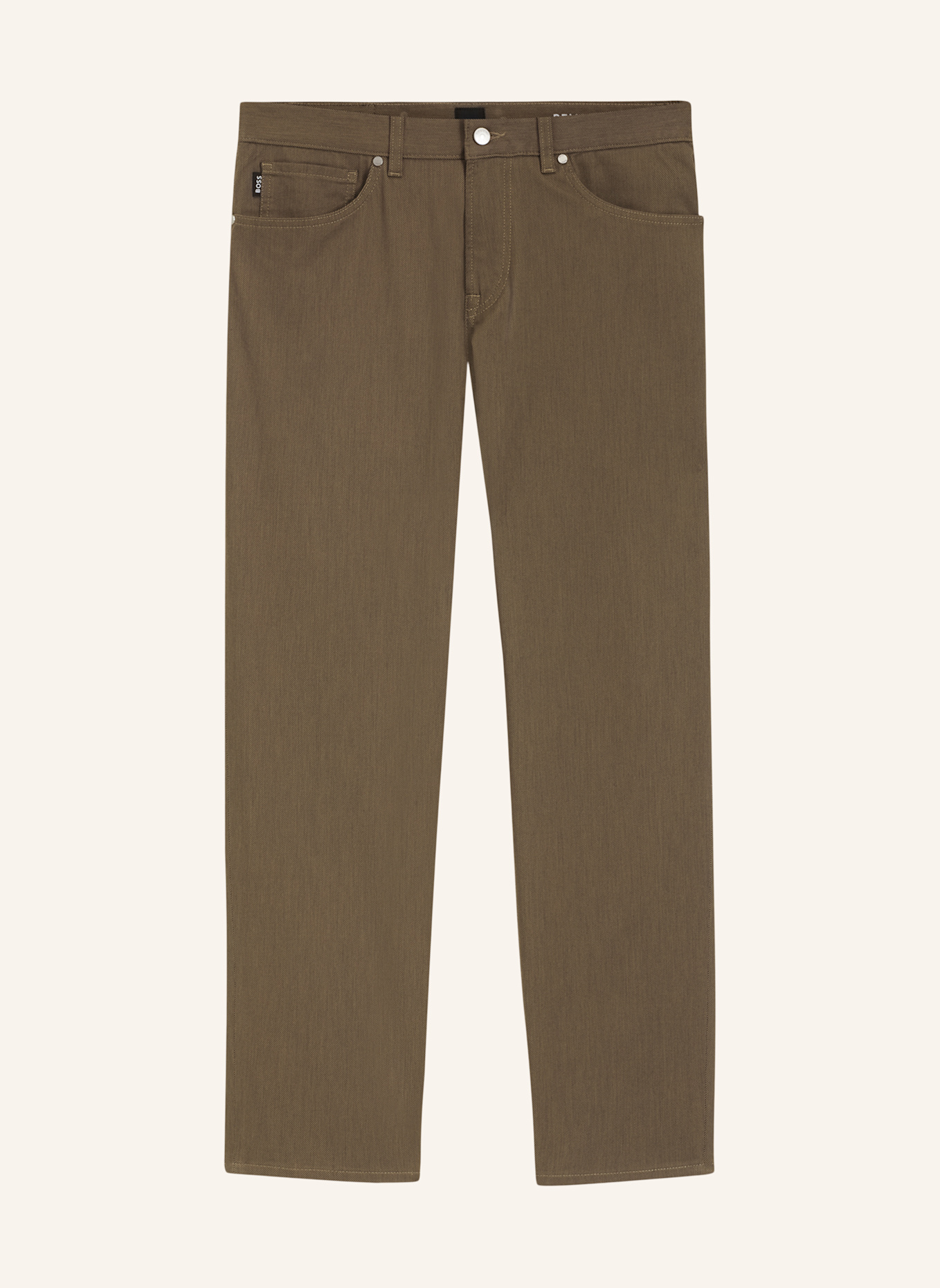 BOSS Casual Hose H-RE.MAINE5 Regular Fit: KHAKI