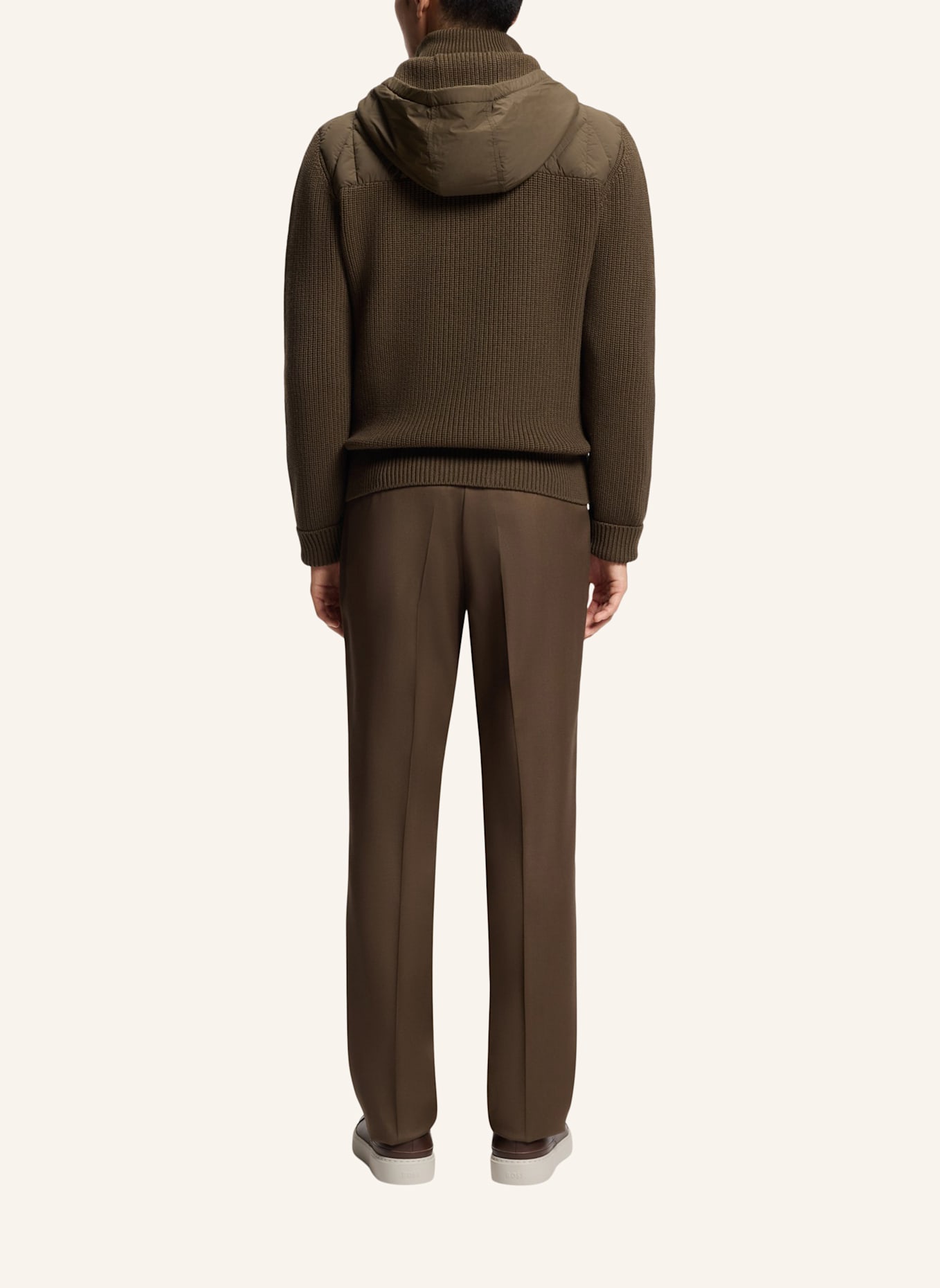 BOSS Casual Jacke L-UPTON Regular Fit: GRÜN